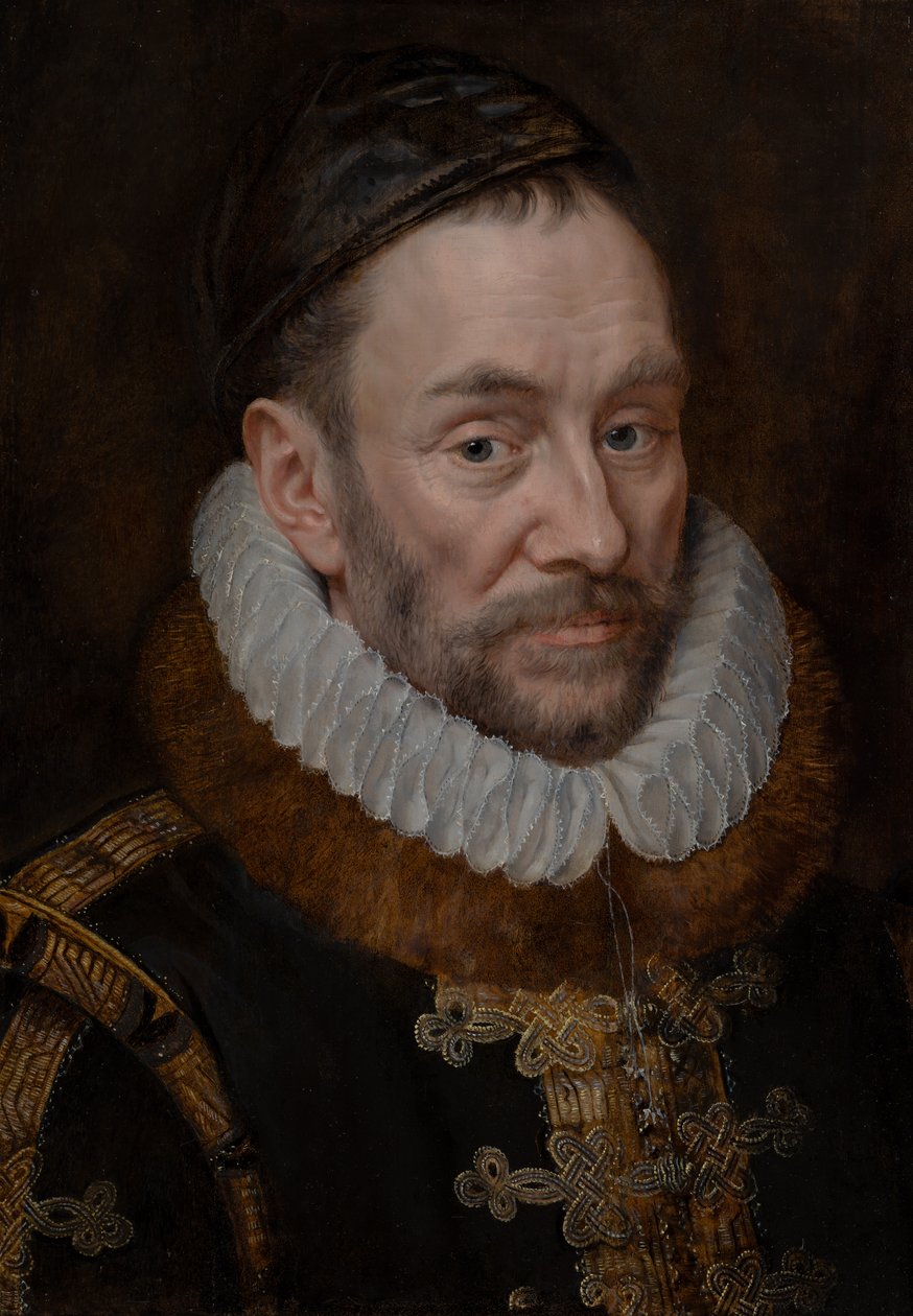 Porträtt av Vilhelm I (1533-1584), prins av Oranien av Adriaen Thomasz. Key