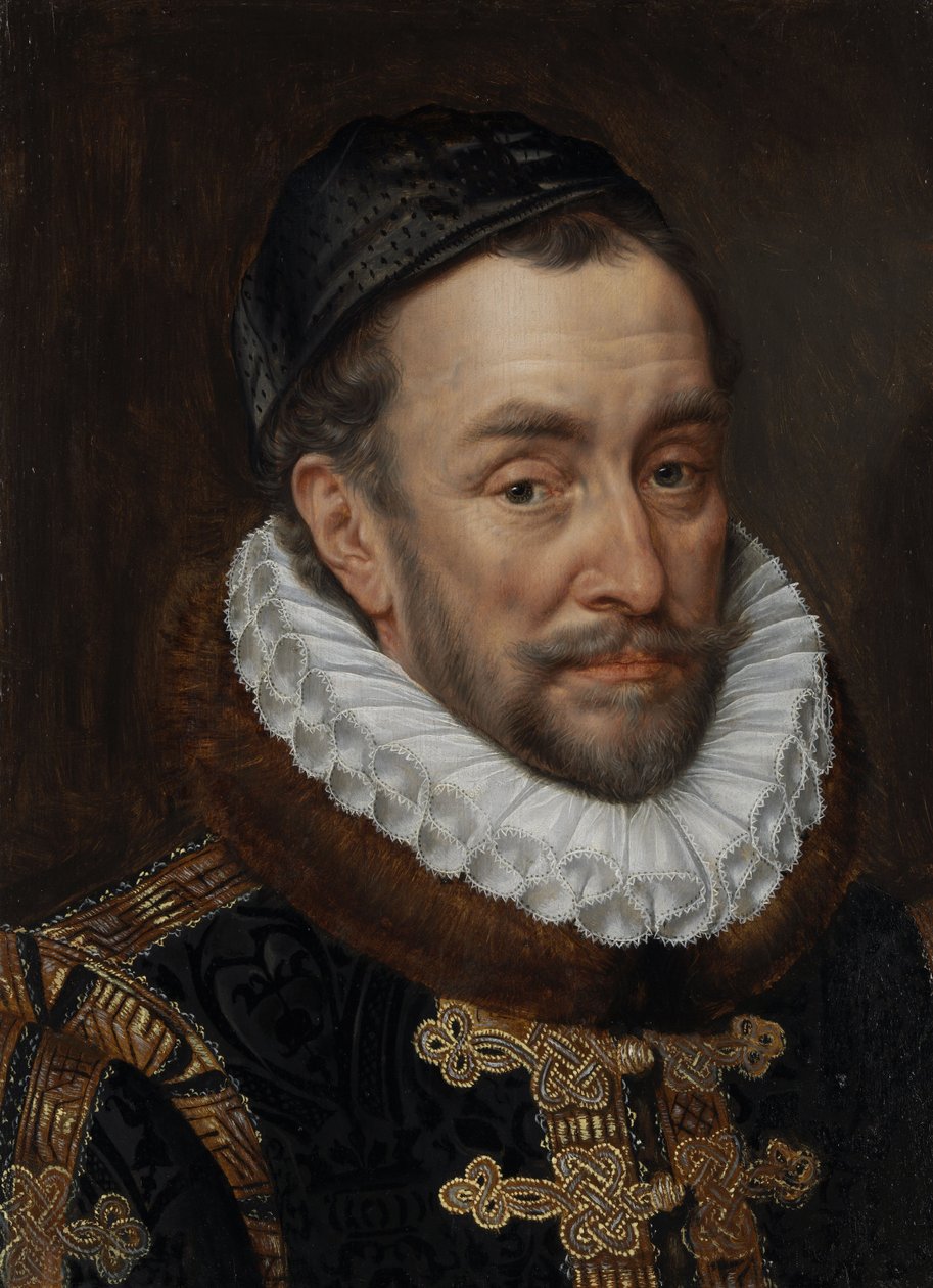 William I, Prince of Oranje, c.1579 (olja på panel) av Adriaen Thomasz Key