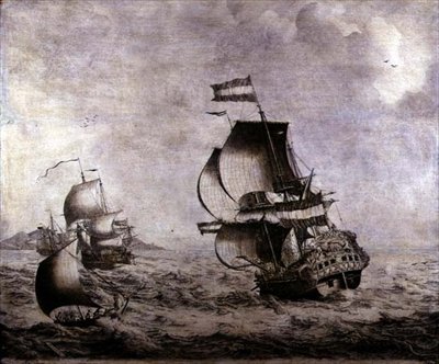 Krigsskeppet Overijssel av Adriaen van Salm
