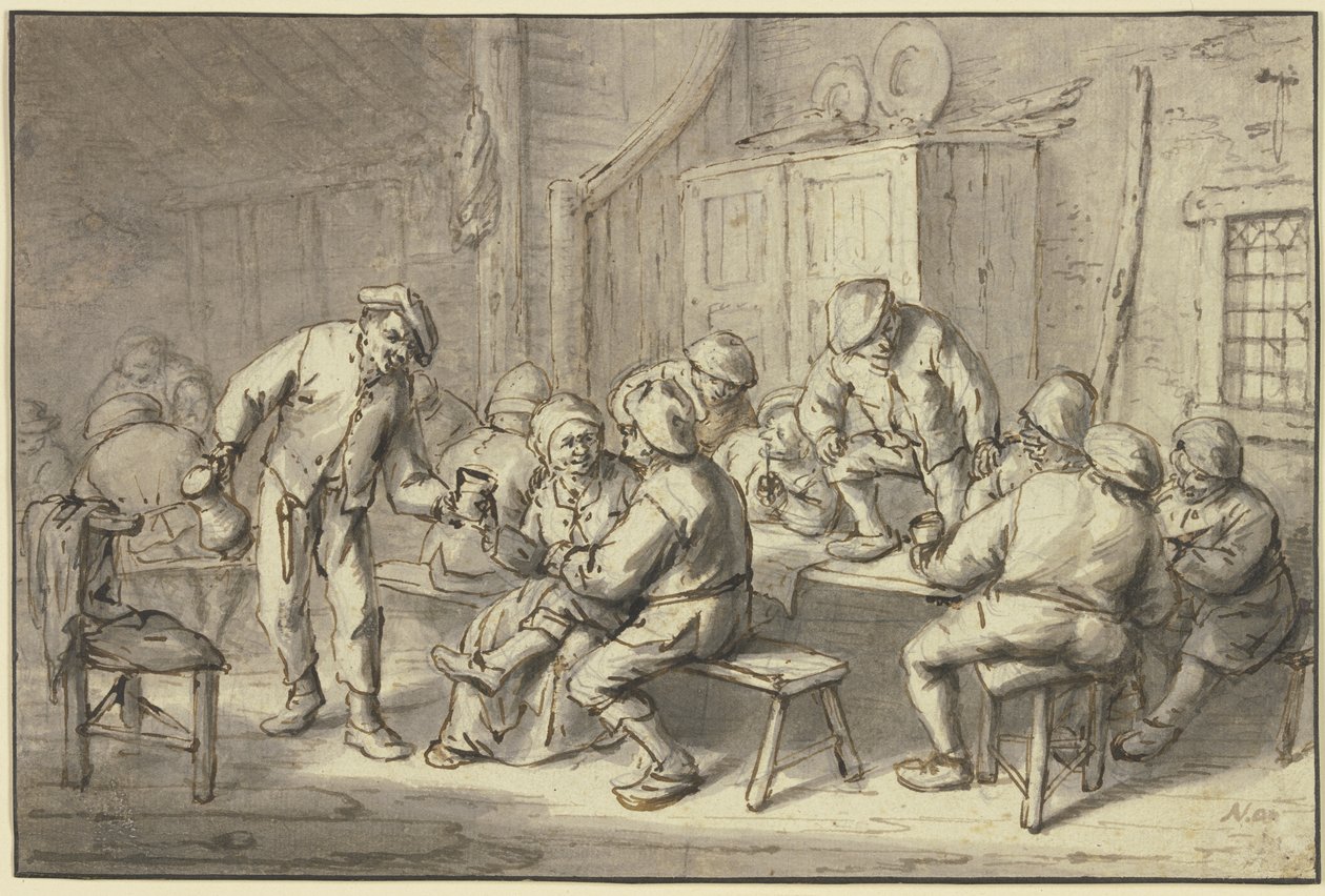 Bondens krog av Adriaen van Ostade