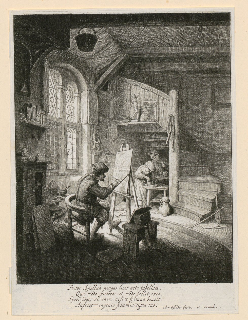 Målare av Adriaen van Ostade