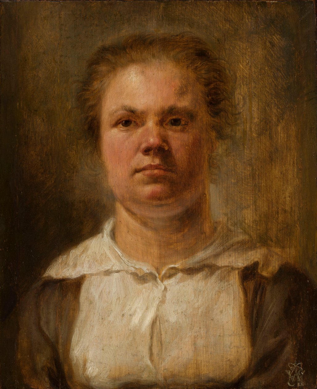 Byst av en kvinna av Adriaen van Ostade