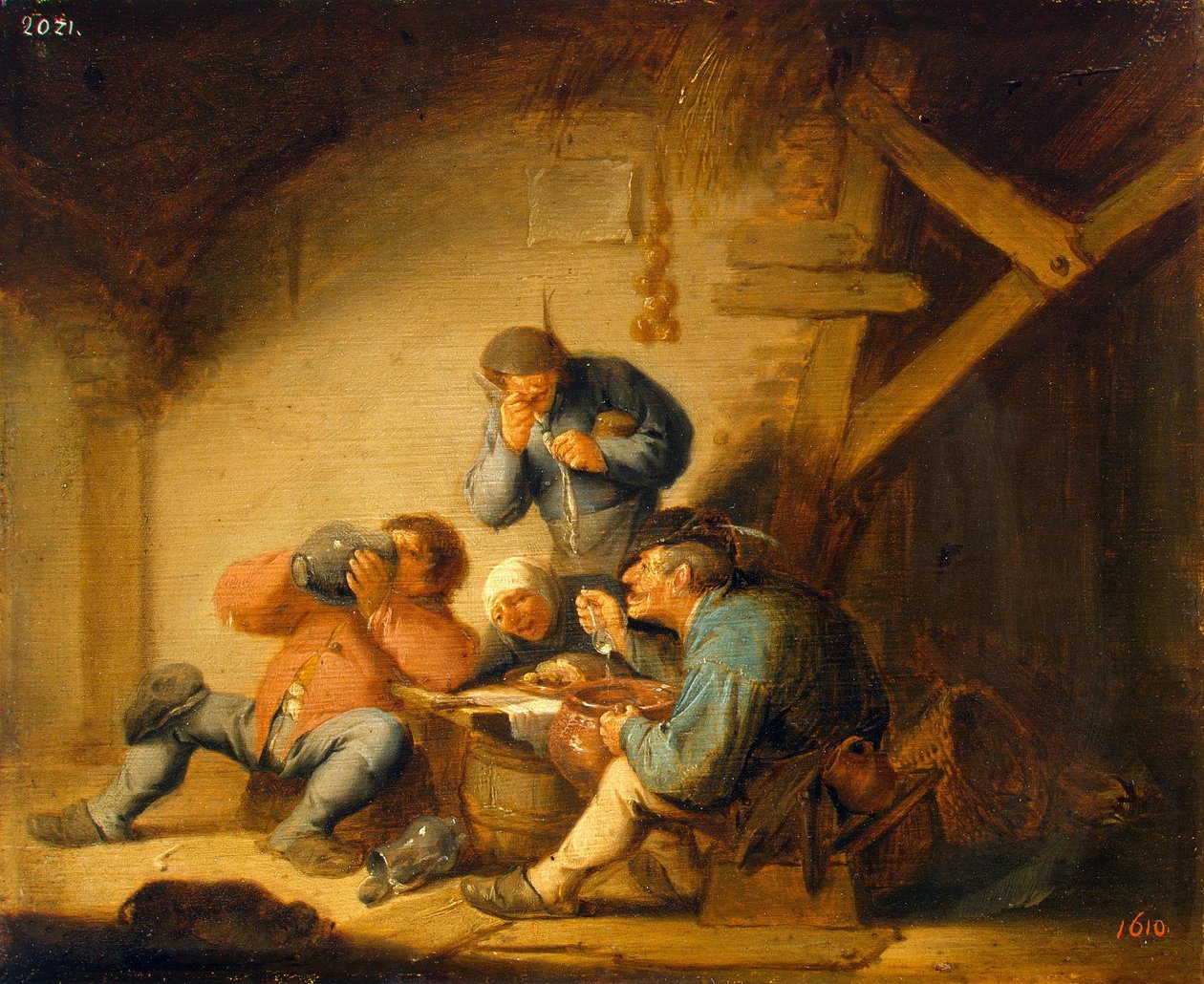 Känsla för smak av Adriaen van Ostade