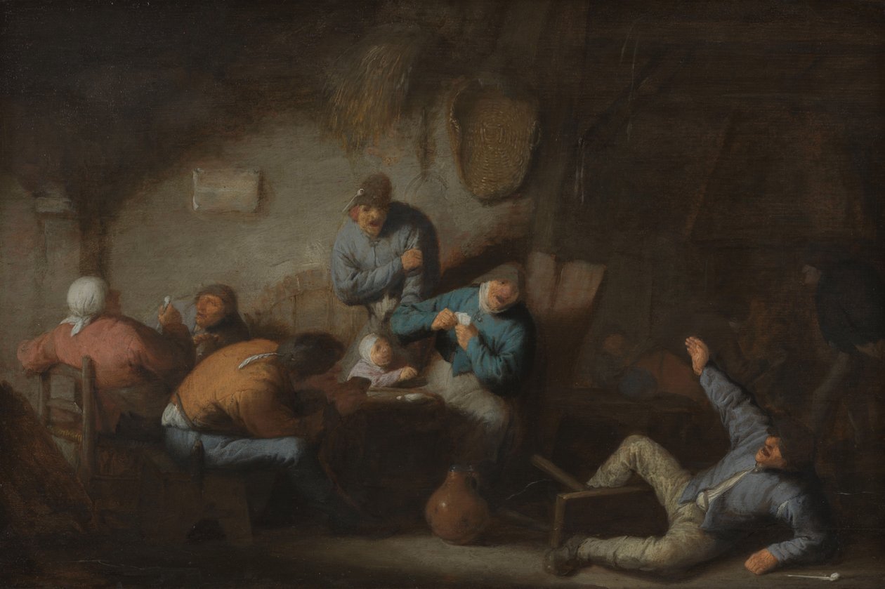 Krogscen av Adriaen van Ostade