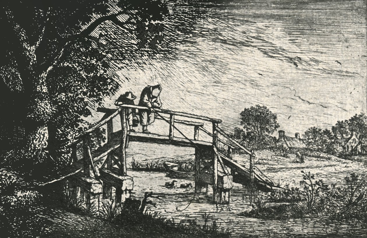Sportfiskaren, 1906. av Adriaen Jansz. van Ostade
