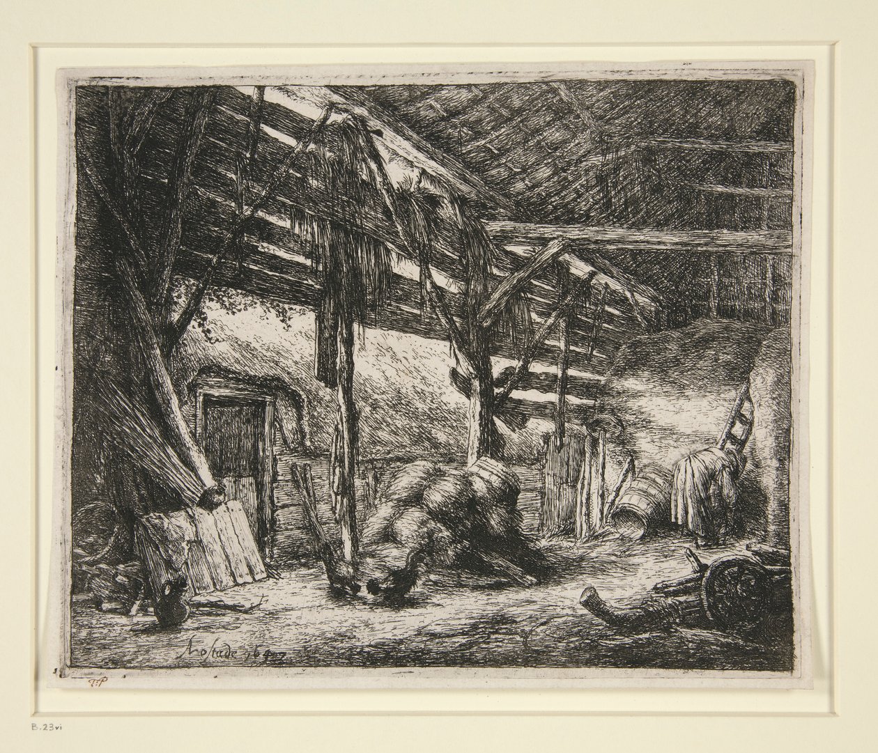 Ladan av Adriaen van Ostade