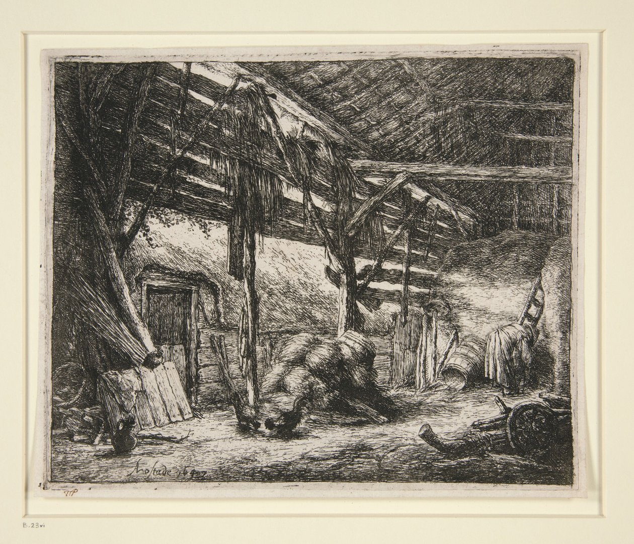 Ladan av Adriaen van Ostade