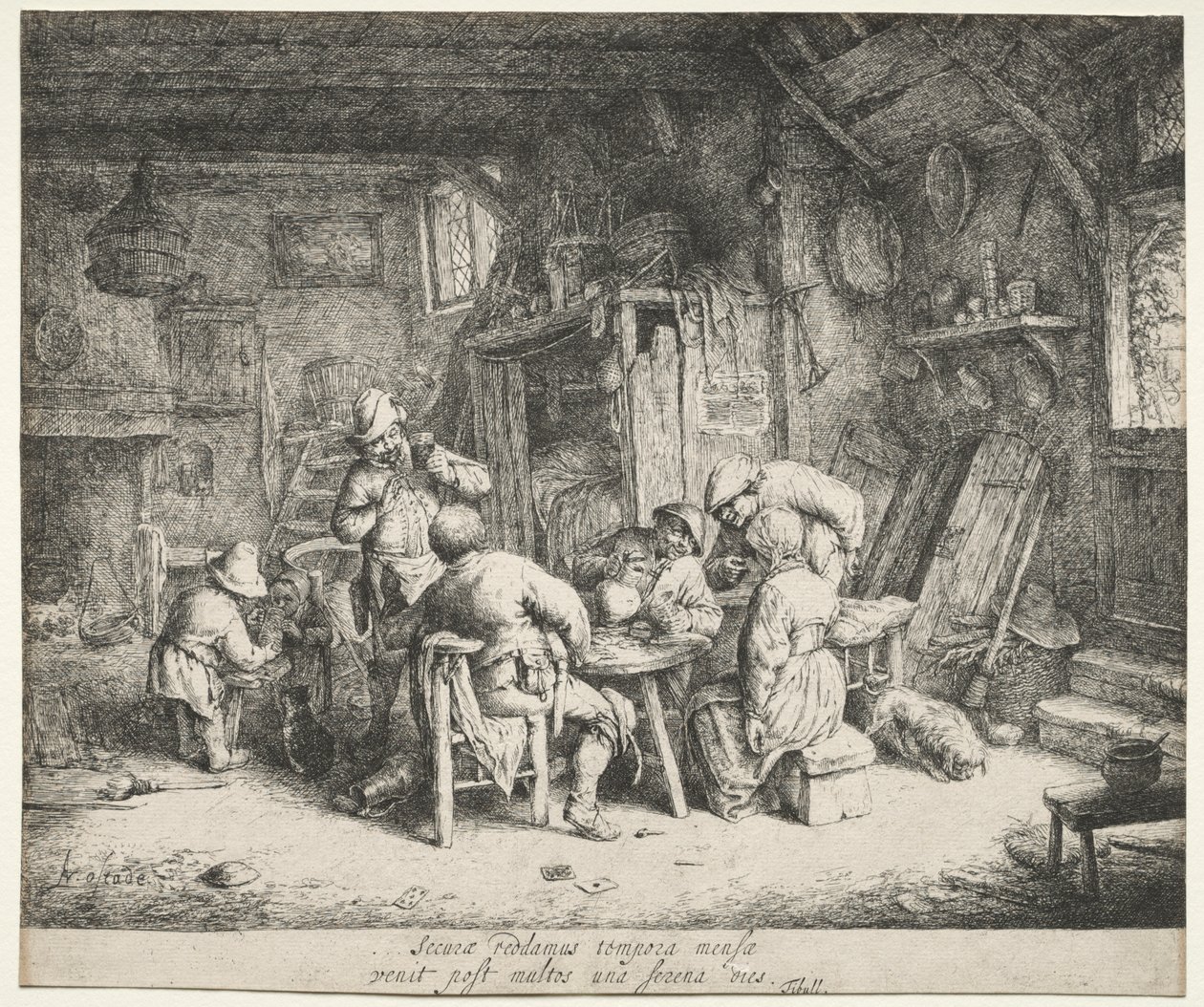 Frukosten av Adriaen van Ostade