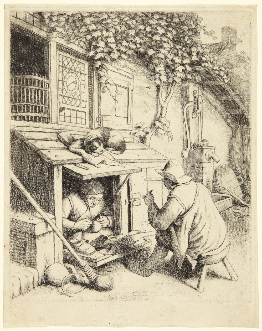 Skomakaren av Adriaen van Ostade