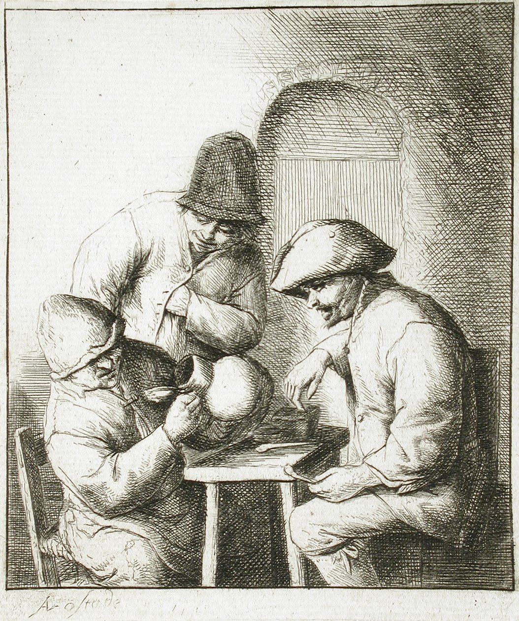 Den tomma kannan av Adriaen van Ostade