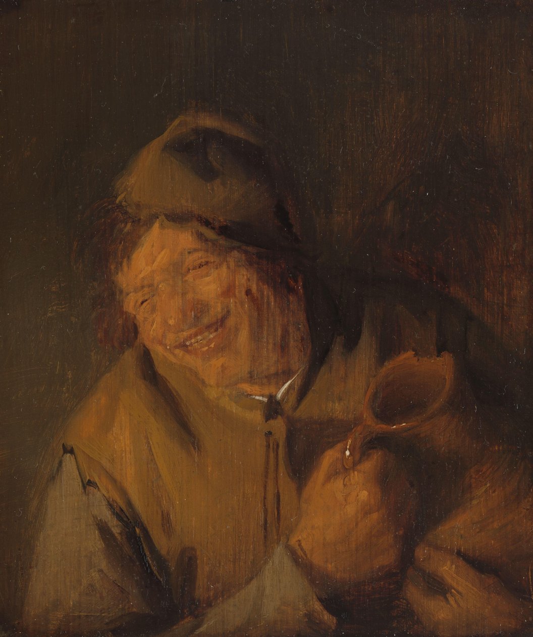 Den glada bonden av Adriaen van Ostade