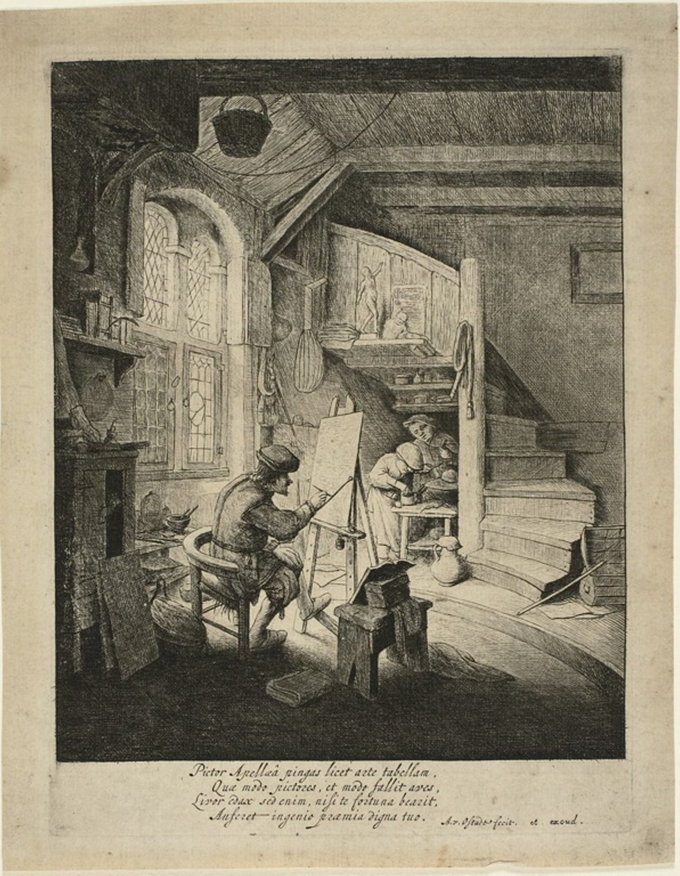Målaren av Adriaen van Ostade