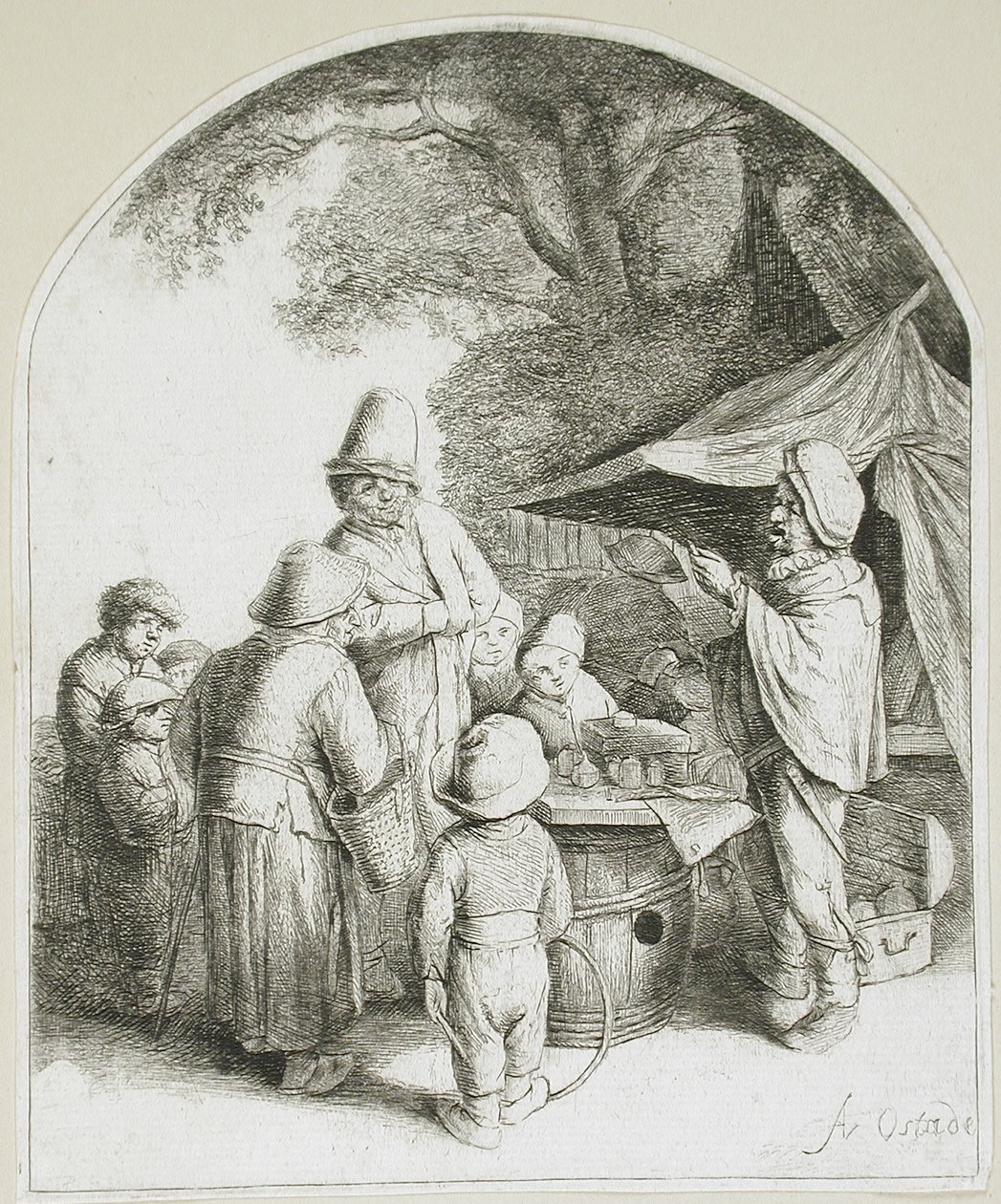 Kvacksalvaren av Adriaen van Ostade