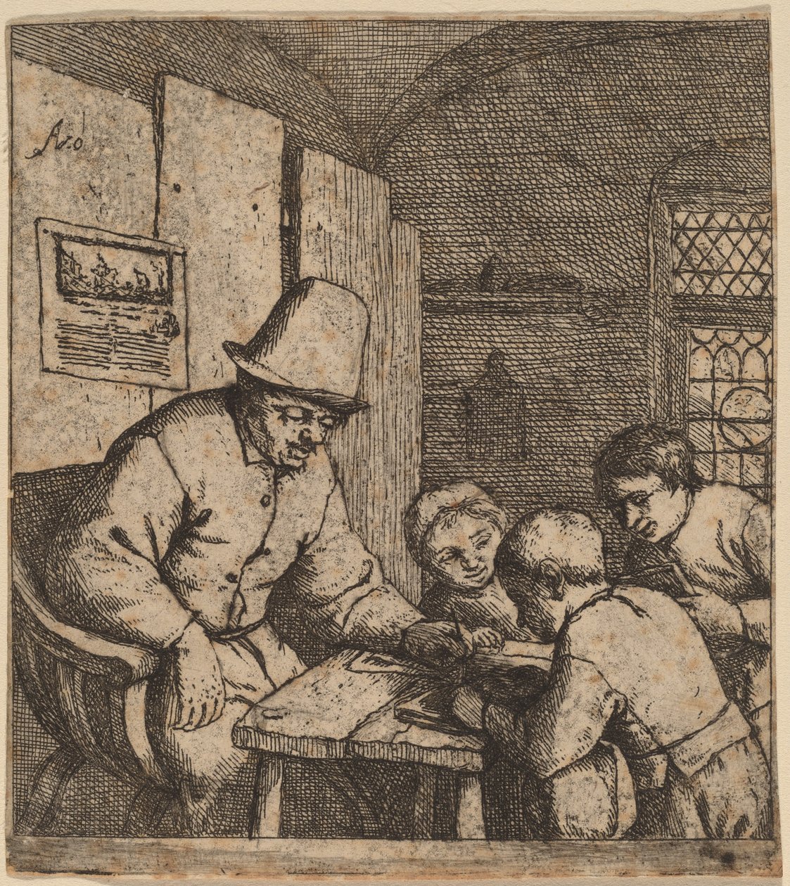 Skolmästaren av Adriaen van Ostade