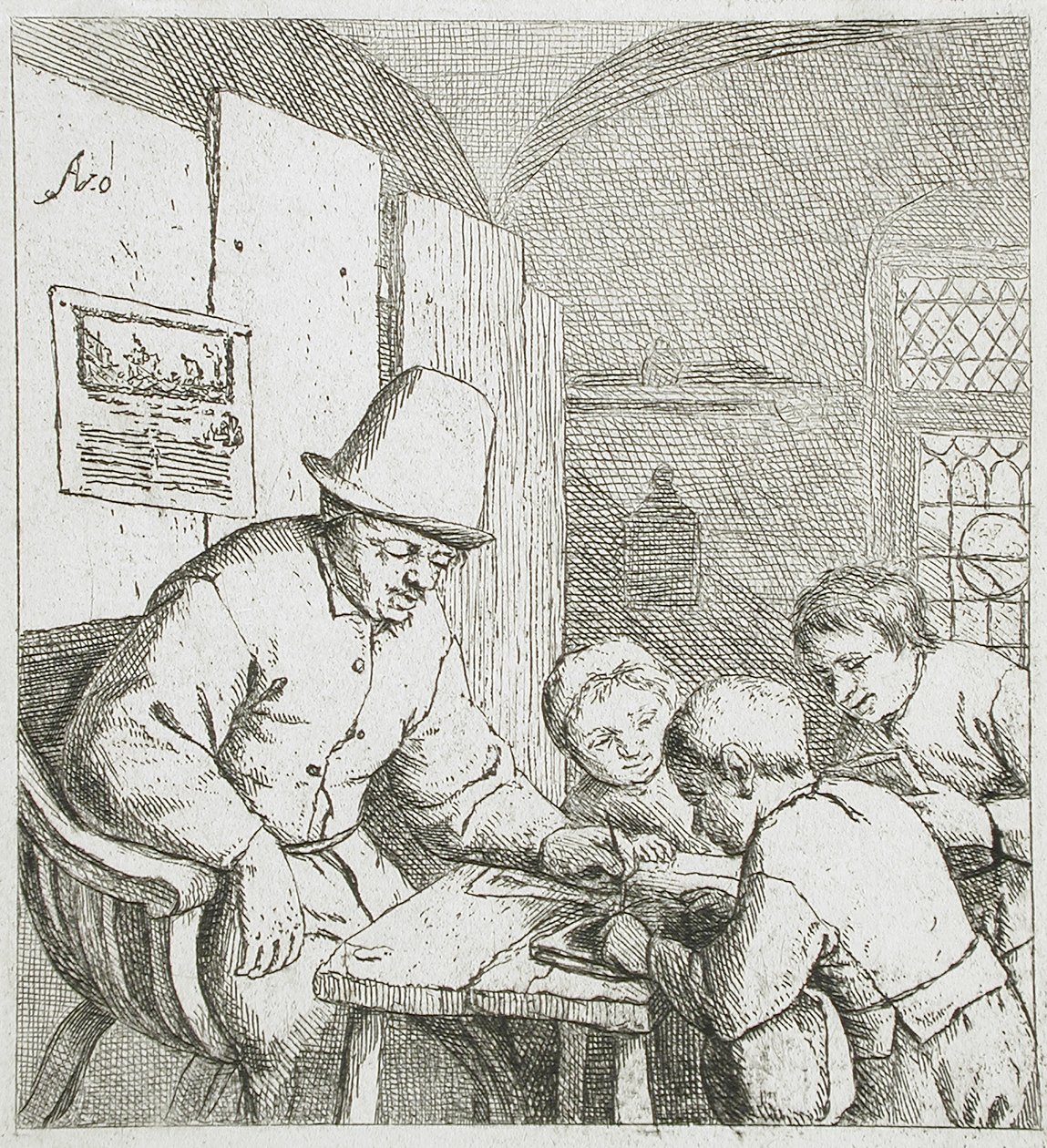 Skolmästaren av Adriaen van Ostade
