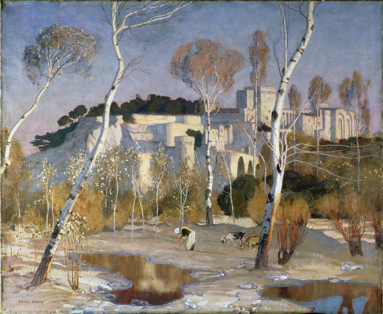 Påvarnas palats, Avignon av Adrian Scott Stokes