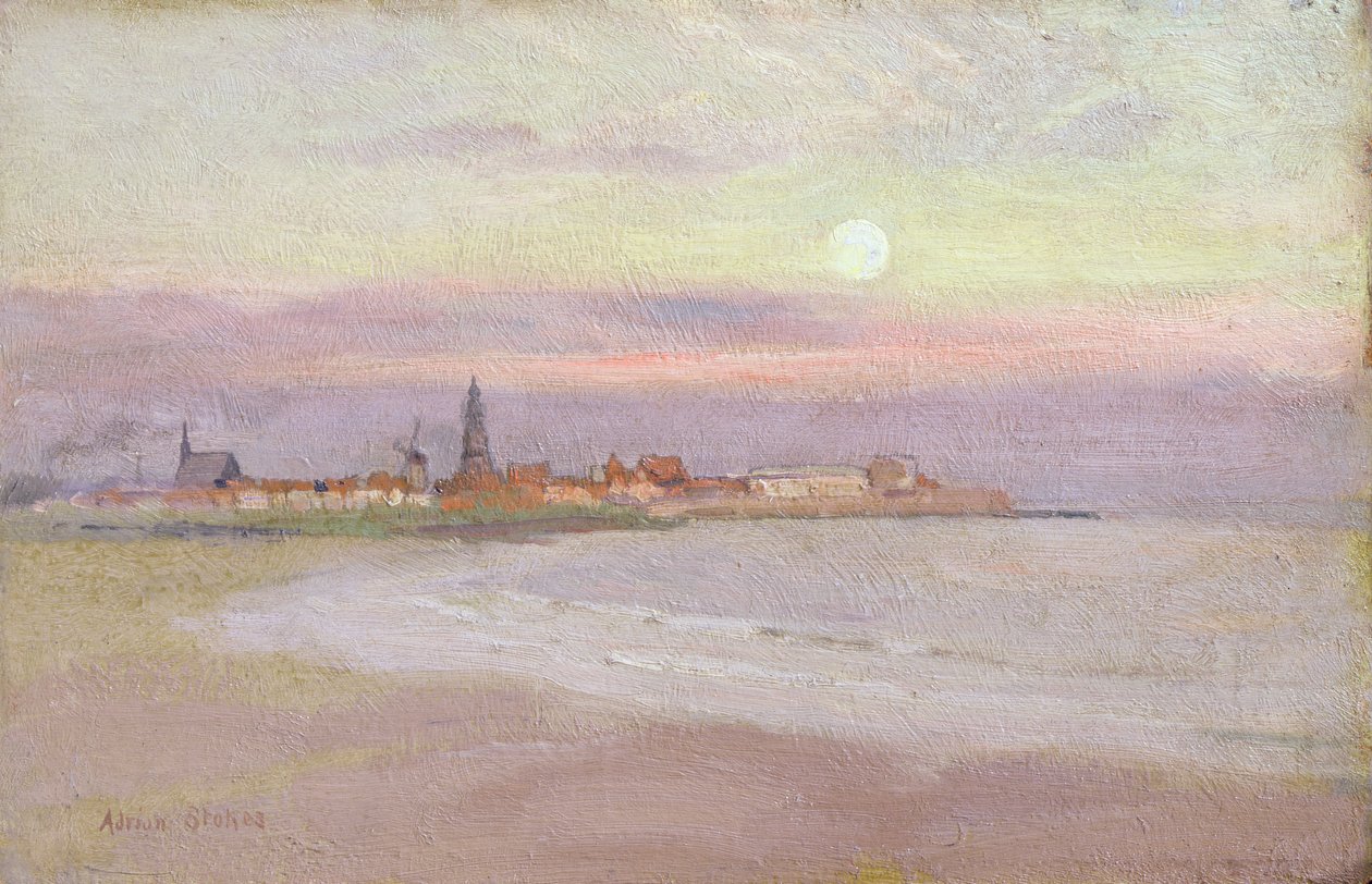 By i Friesland, 1900 av Adrian Scott Stokes