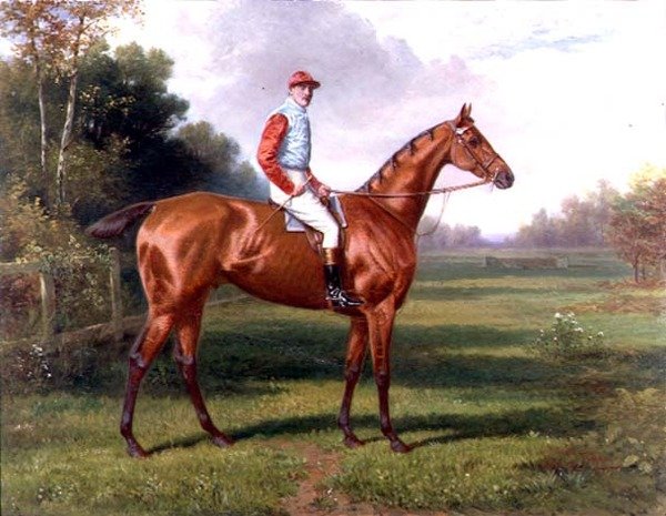 Kapten "Willie" Leetham på "Roman Oak" av Adrian Jones