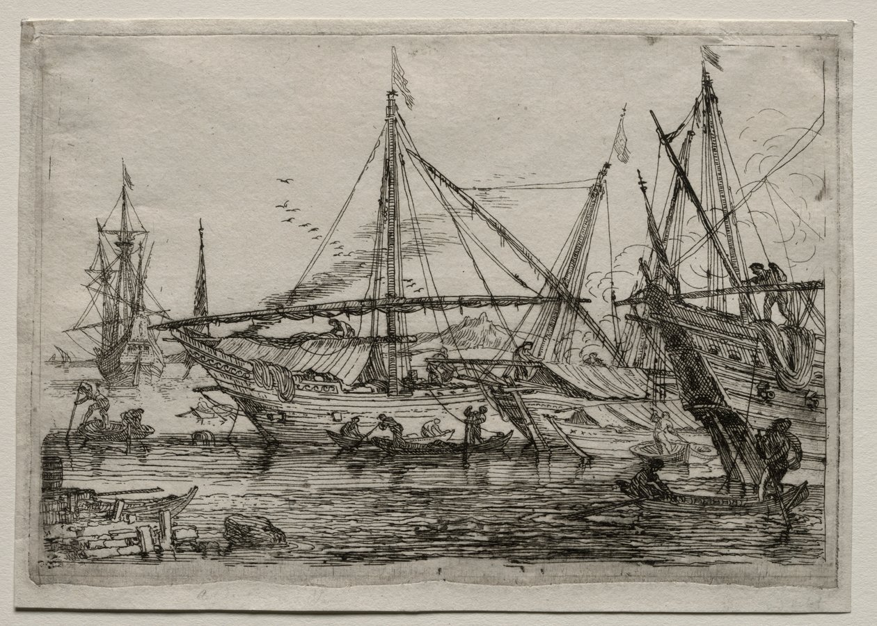 En Medelhavshamn av Adrian van der Cabel