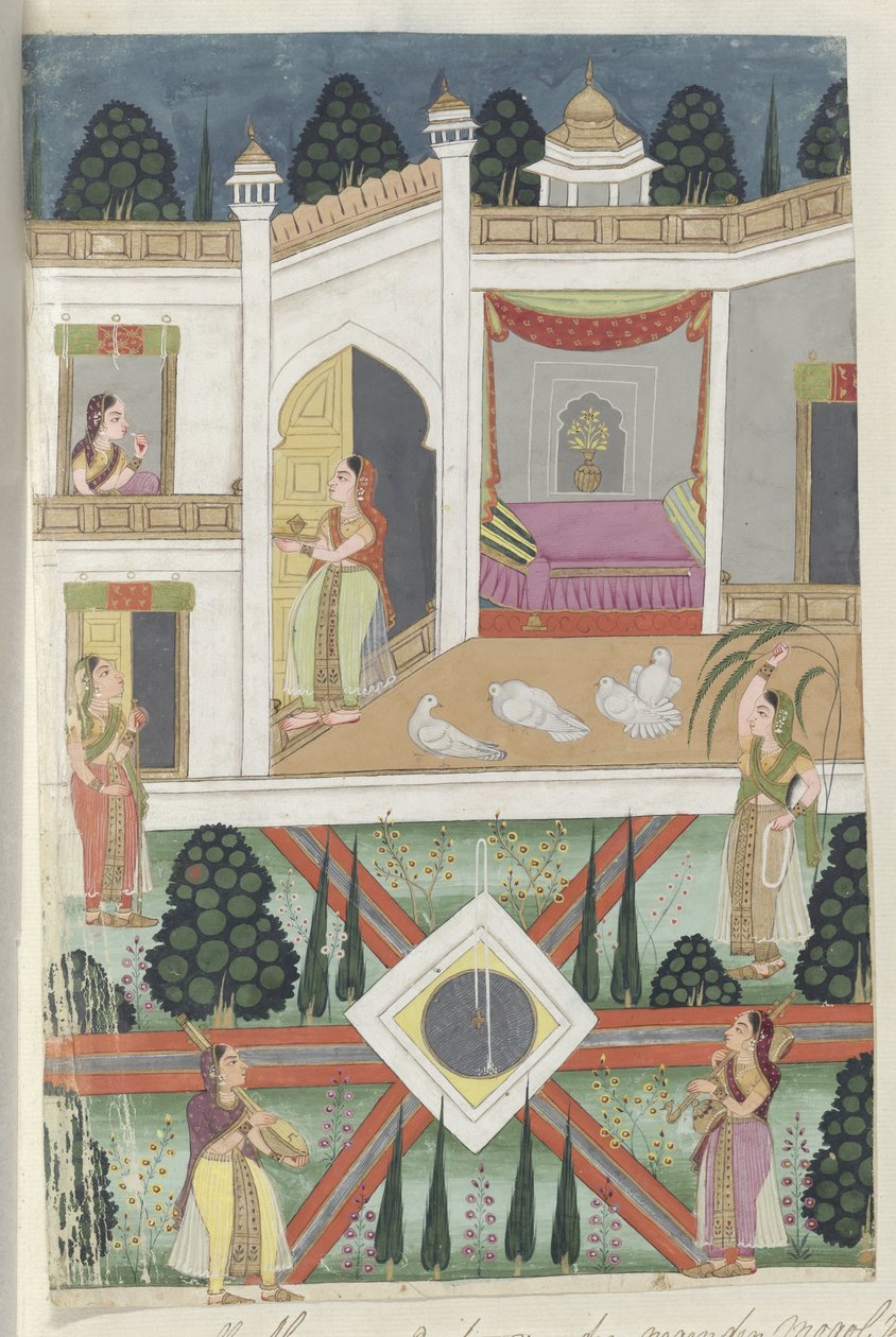 De prinsessan Moenisja av Adrianus Canter Visscher