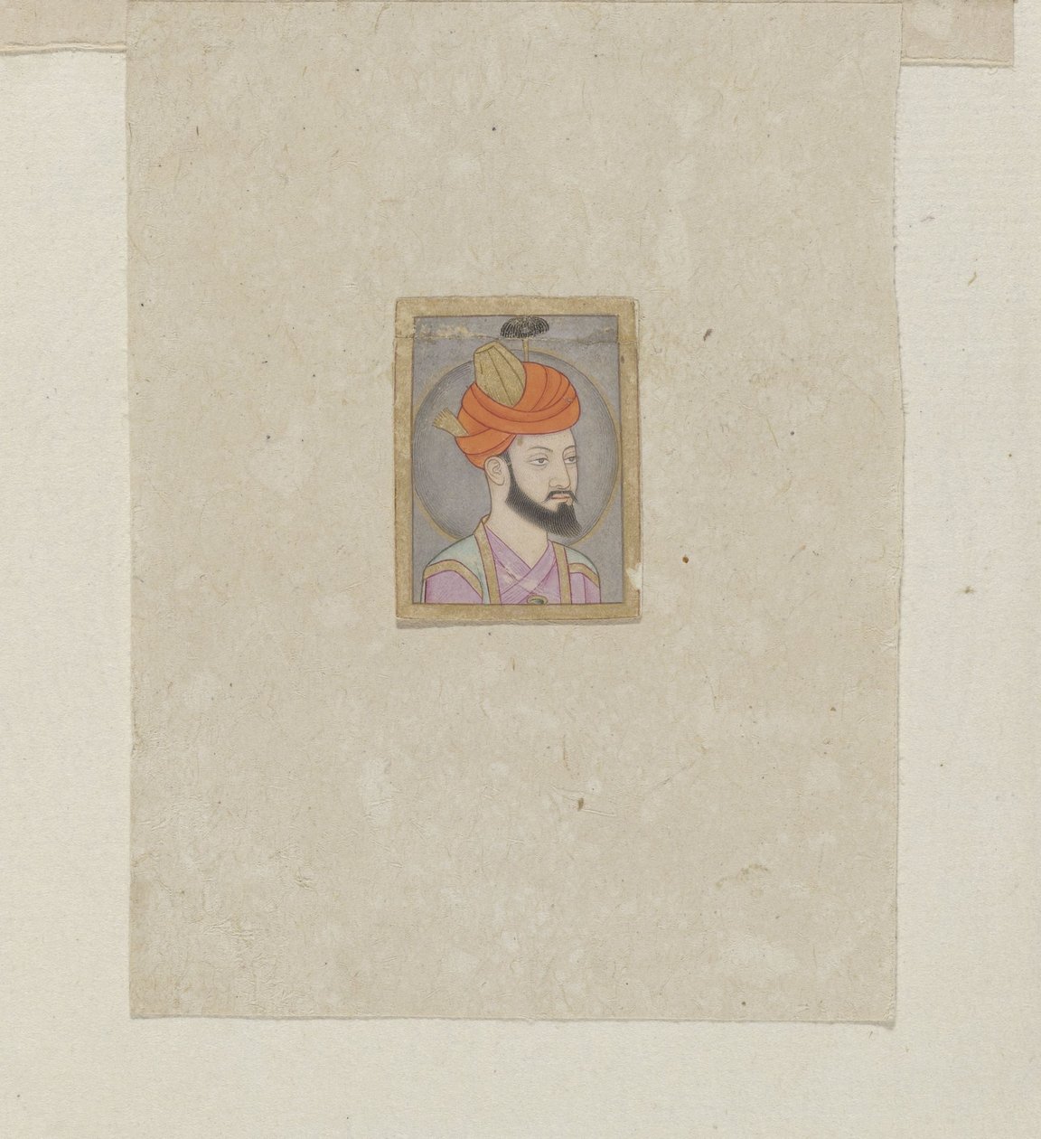 Munsha sultan mhamod tredje kung av Indostan (titel på objekt) av Adrianus Canter Visscher