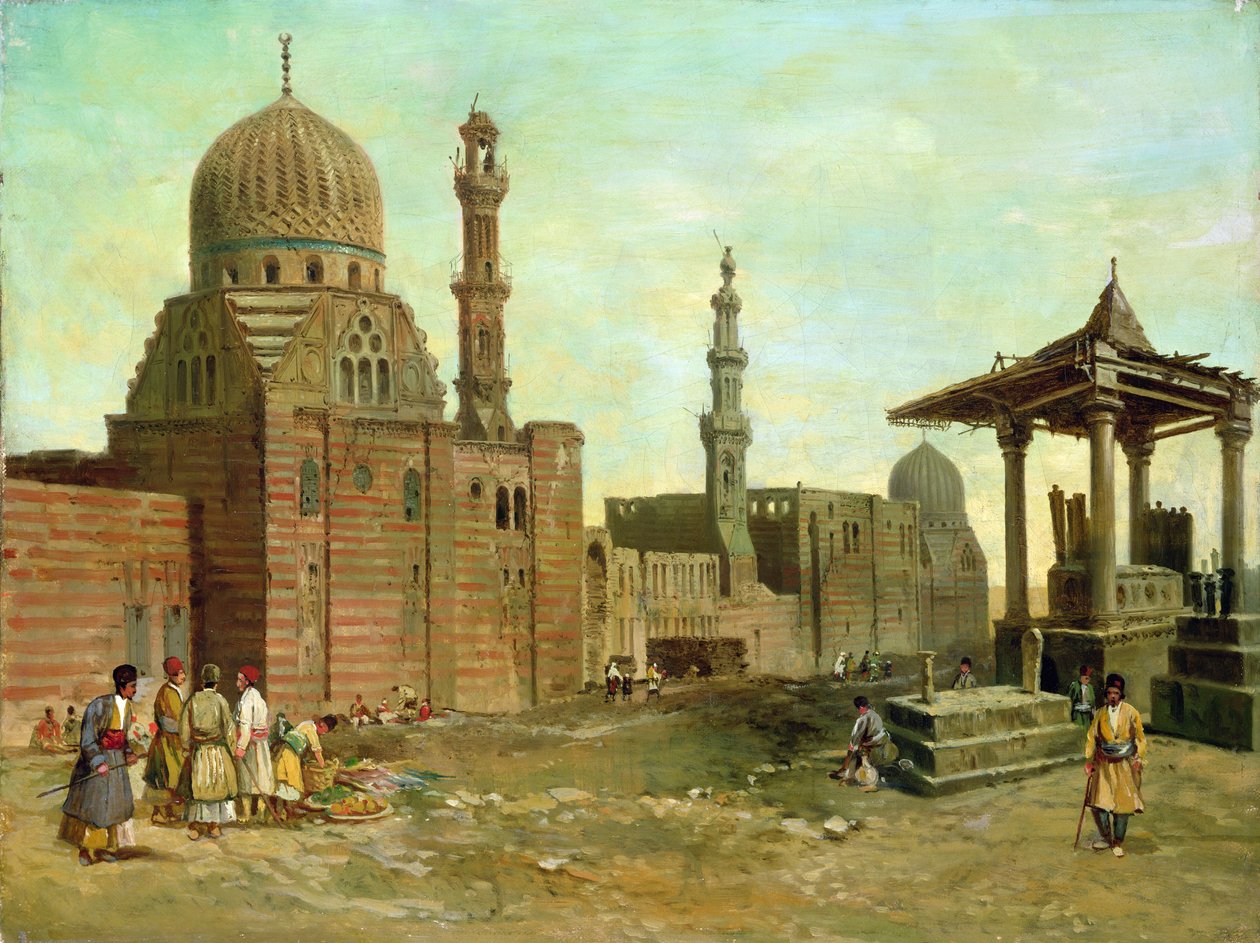 Moskéer och minareter av Adrien Dauzats
