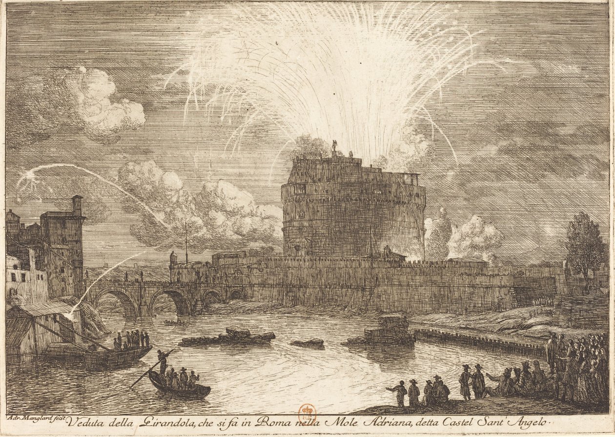 Utsikt över Pinwheel i Castel Sant