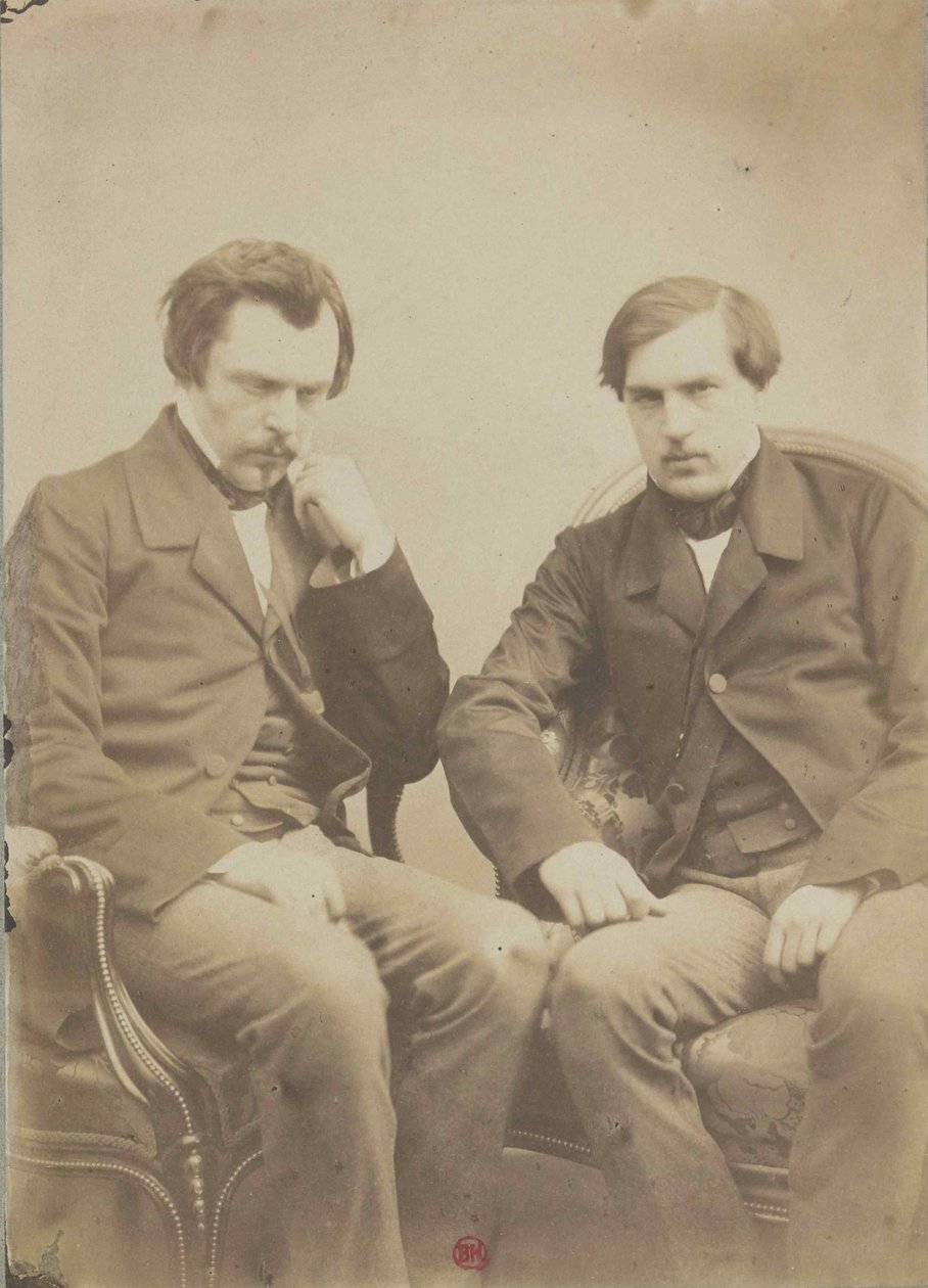Bröderna Goncourt Bröderna Goncourt, ca 1855. av Adrien Tournachon