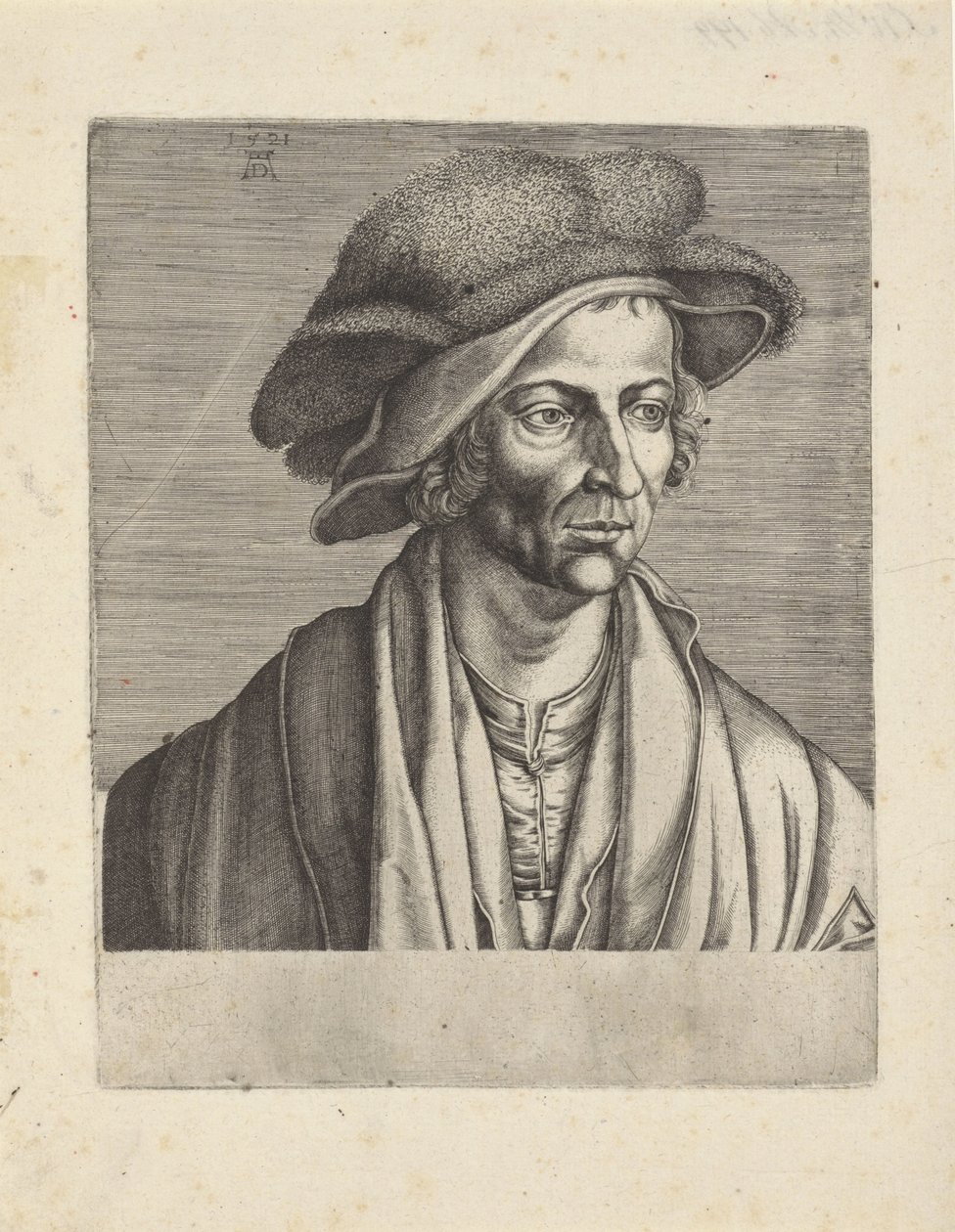 Porträtt av Joachim Patinier av Egidius  Sadeler (II)