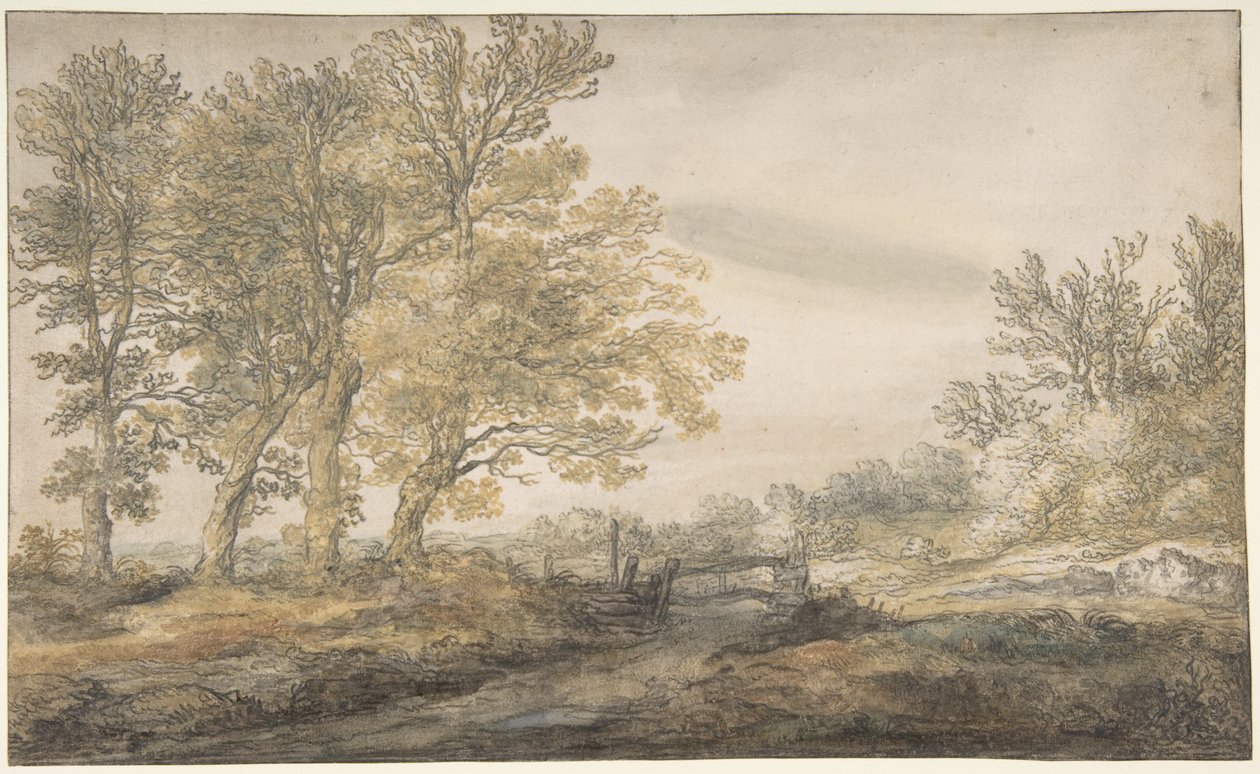 Landskap med träd av Aelbert Cuyp