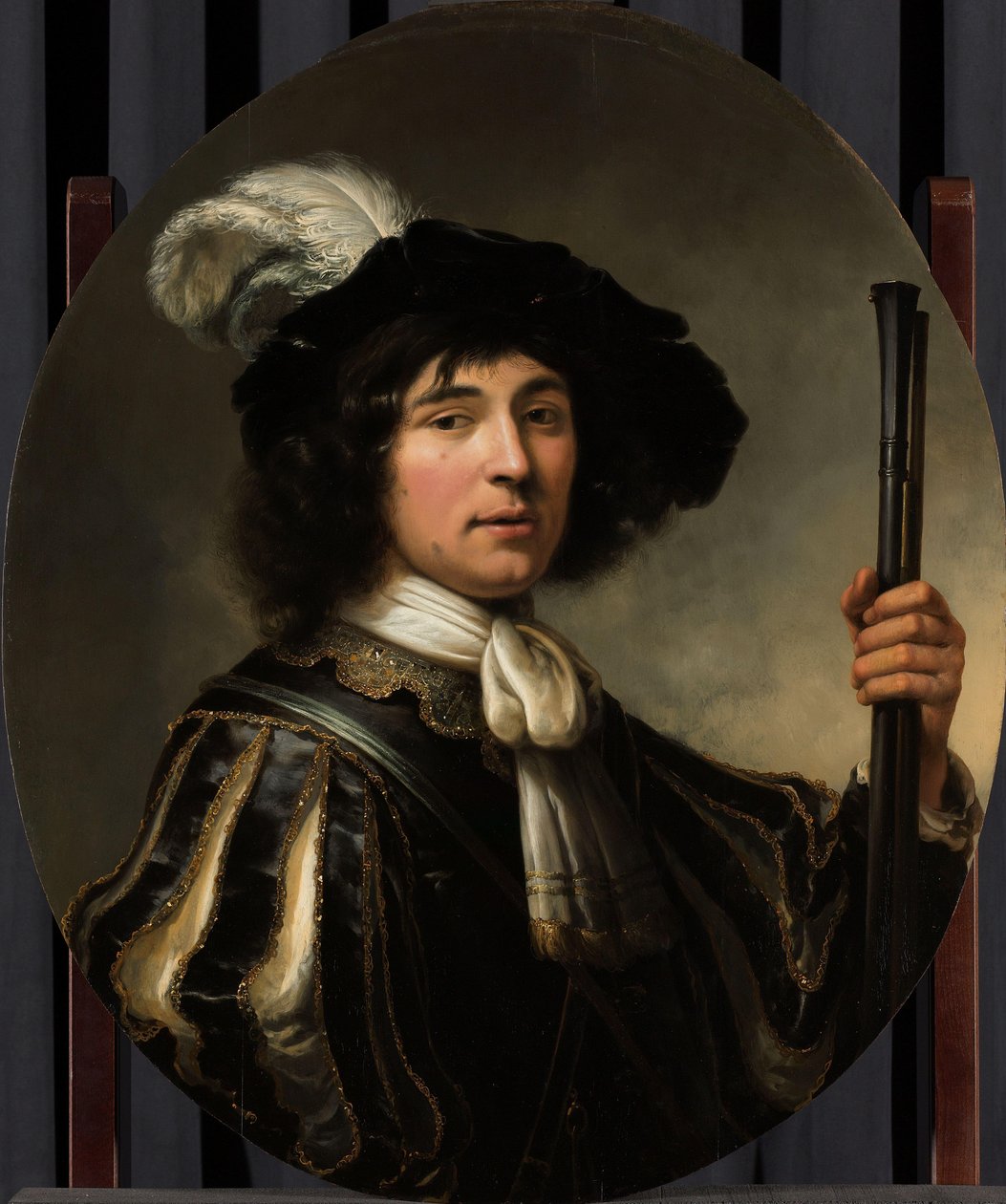 Porträtt av en ung man, möjligen Jacob Francken (1627-efter 1656) av Aelbert Cuyp