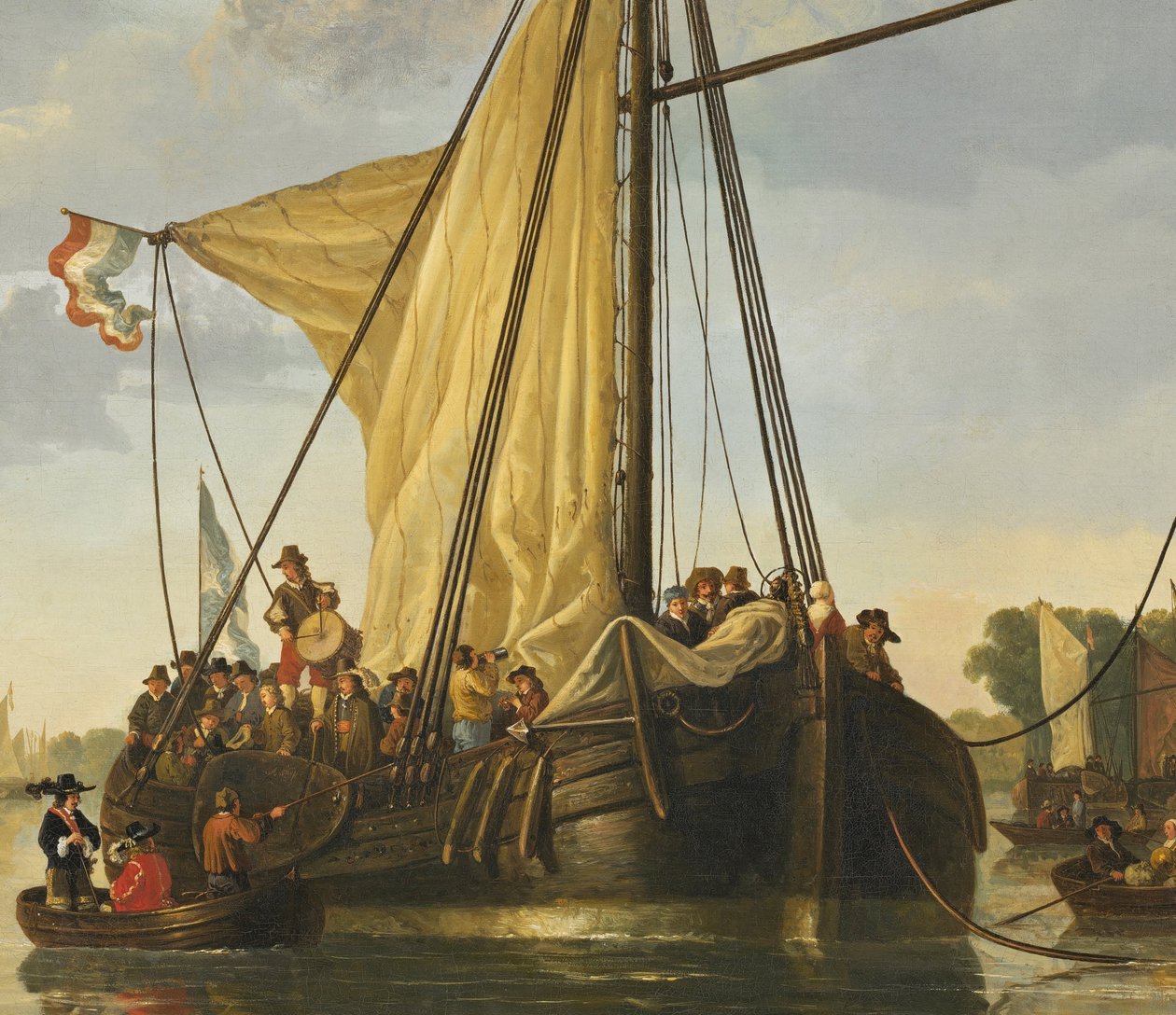 Maas vid Dordrecht av Aelbert Cuyp