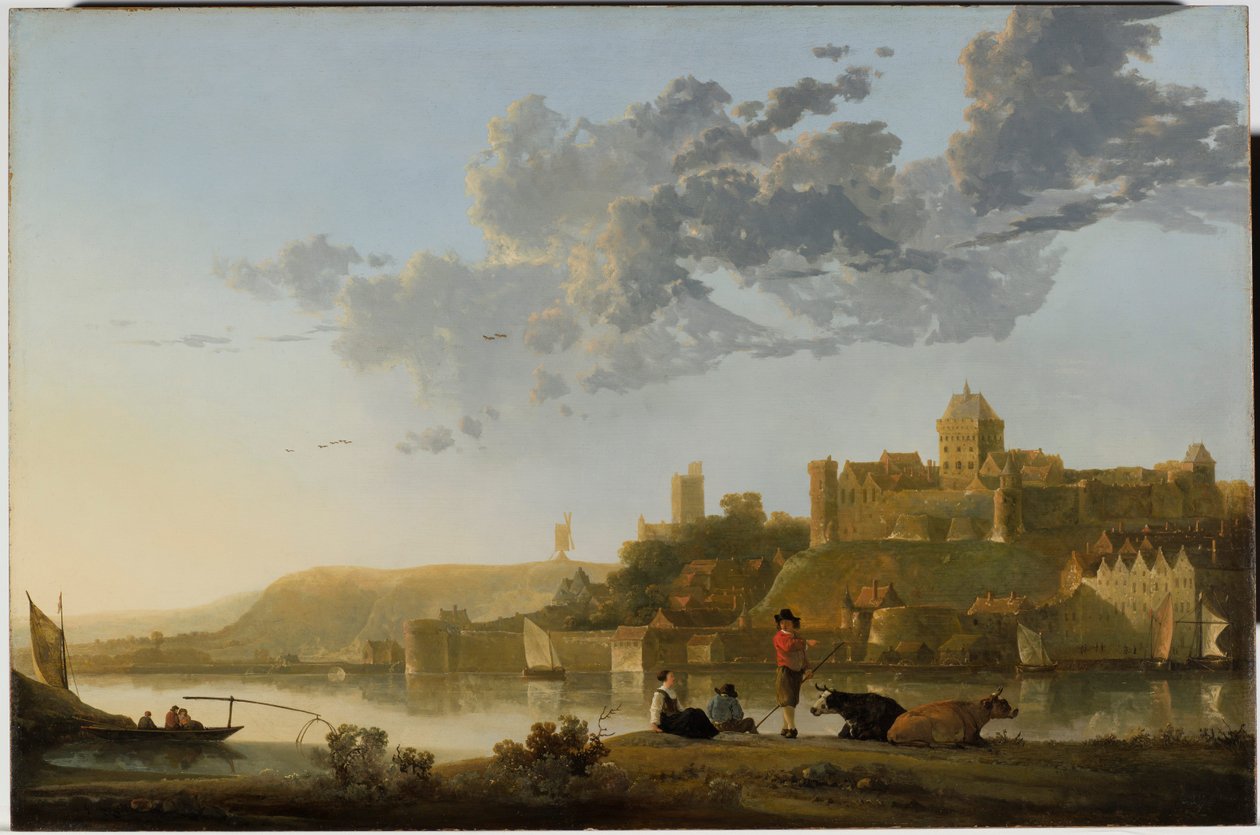 Valkhof i Nijmegen av Aelbert Cuyp