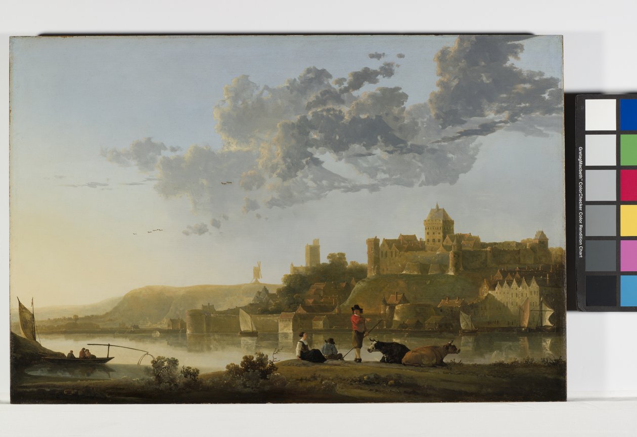Valkhof i Nijmegen, ca 1652-1654 (olja på trä) av Aelbert Cuyp