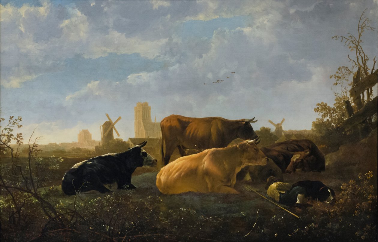 Den lilla Dort, ca 1650-52 (olja på ek) av Aelbert Cuyp