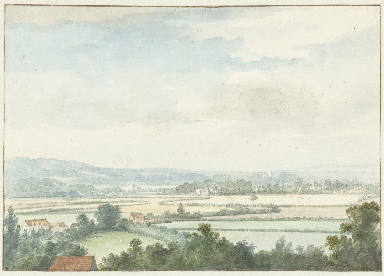 Landskap i Windsor av Aert Schouman