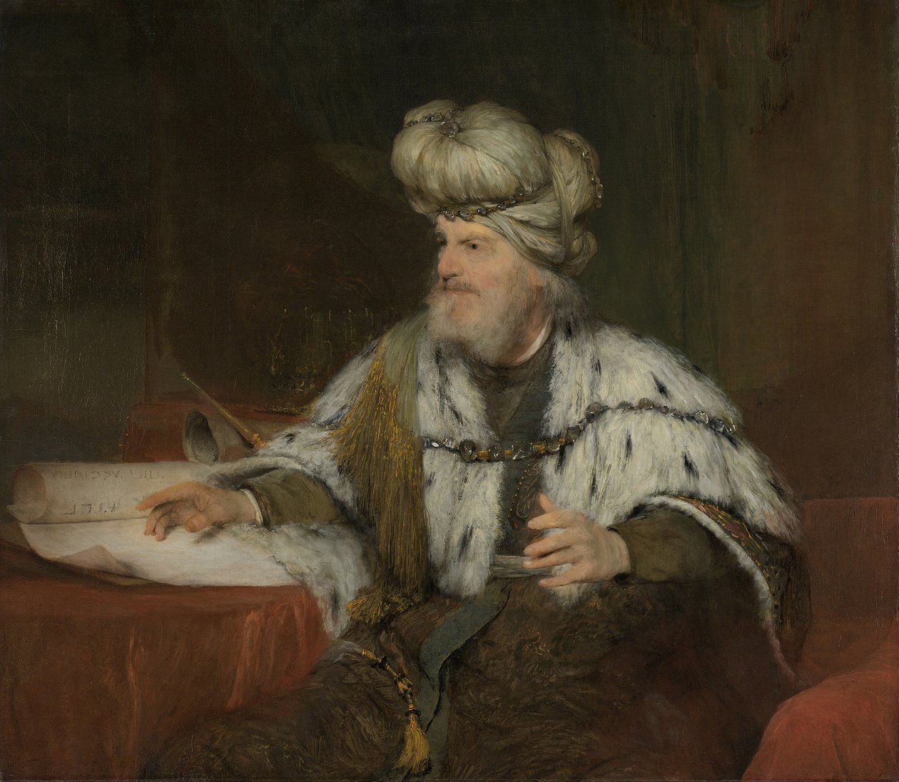 Kung David, ca 1683 av Aernt de Gelder