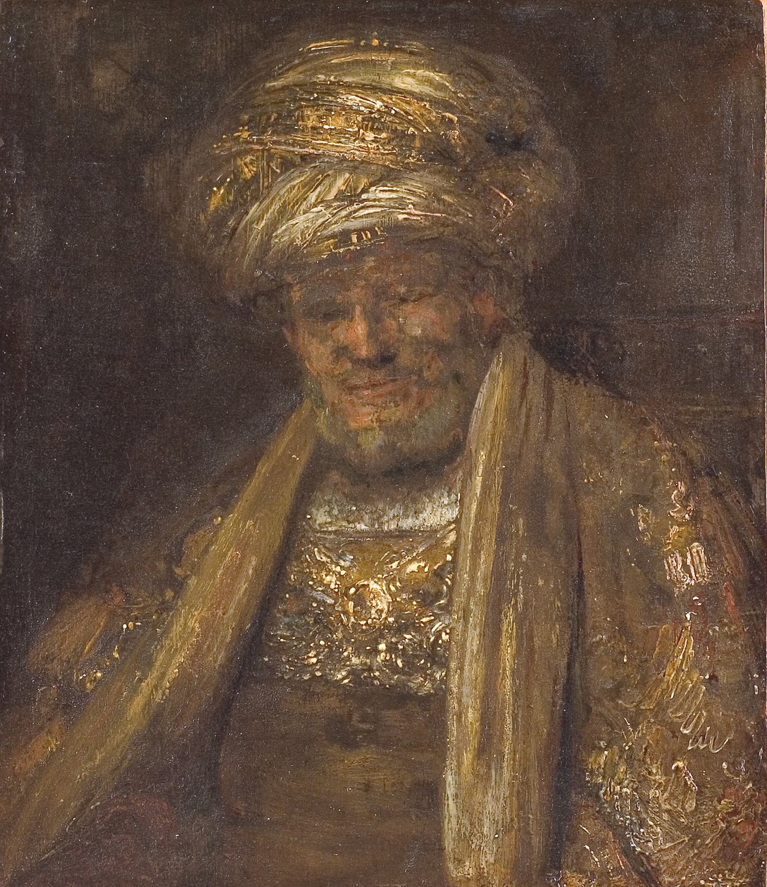 Porträtt av en orientalisk man av Aernt de Gelder