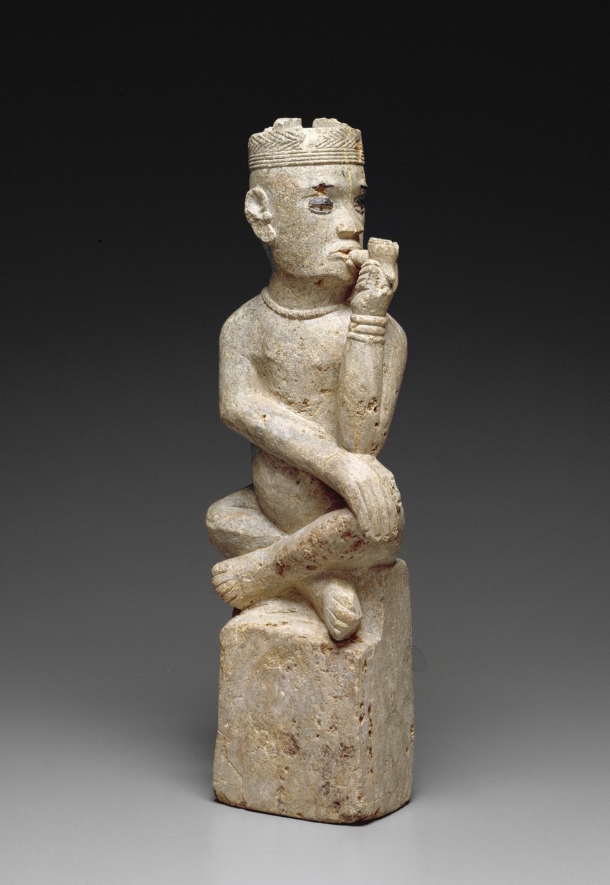 Grave Marker, från Kongo (steatit) av African