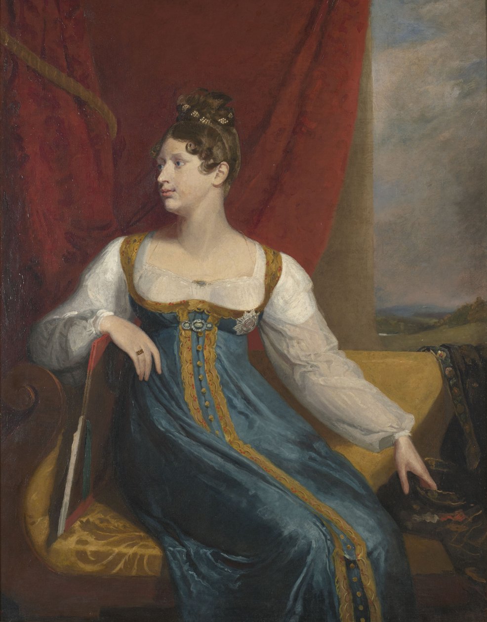 Princess Charlotte Augusta of Wales (1796–1817) av After George Dawe