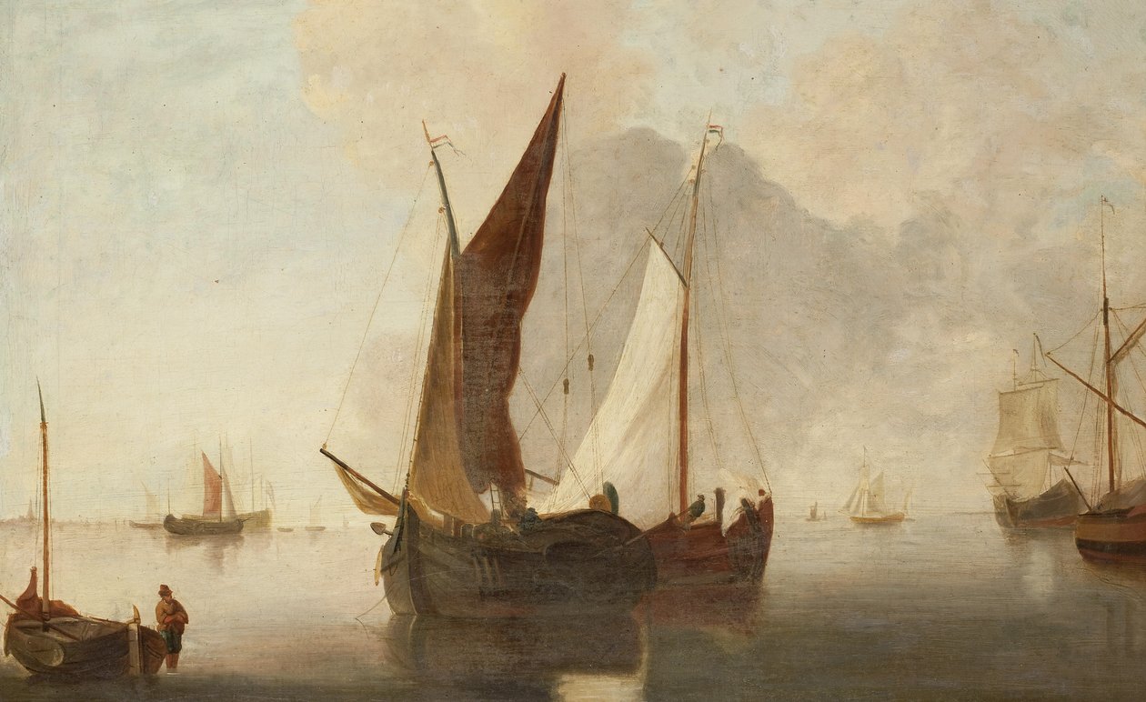 De förbipasserande båtarna av After John Sell Cotman