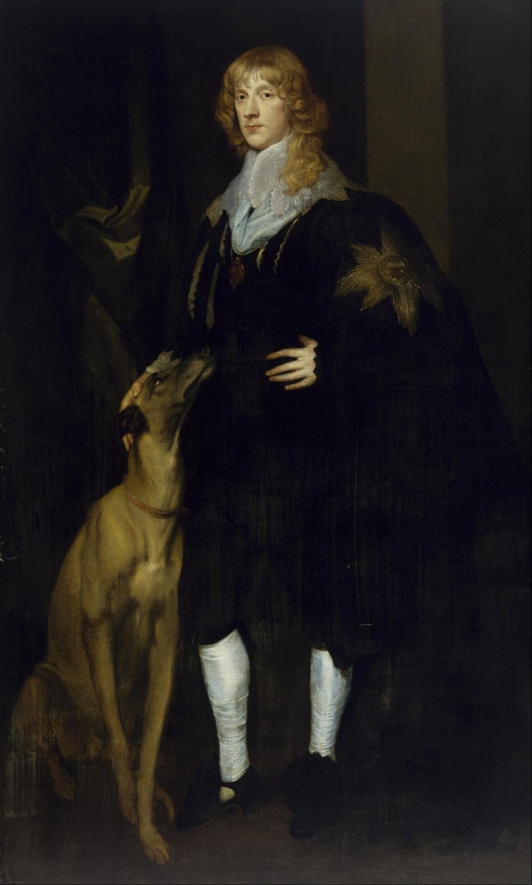 James Stuart, hertig av Lenox och Richmond av after Anthony van Dyck