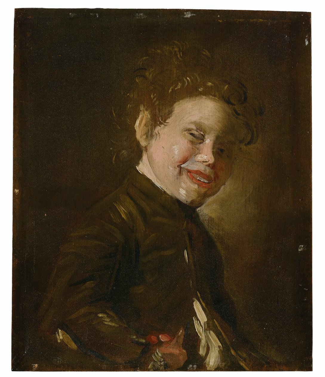 Leende pojke av After Frans Hals