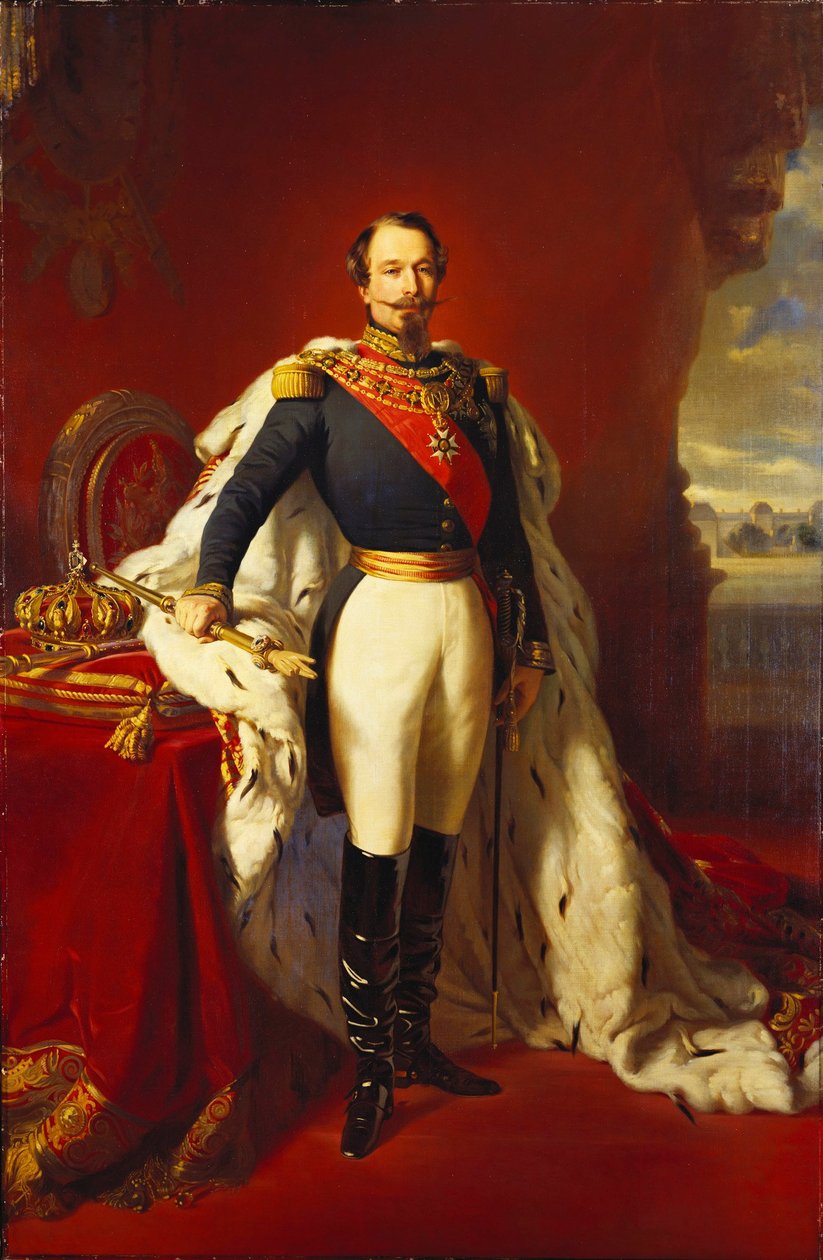 Napoleon III (1808-73), kejsare av Frankrike av after Franz Xaver Winterhalter