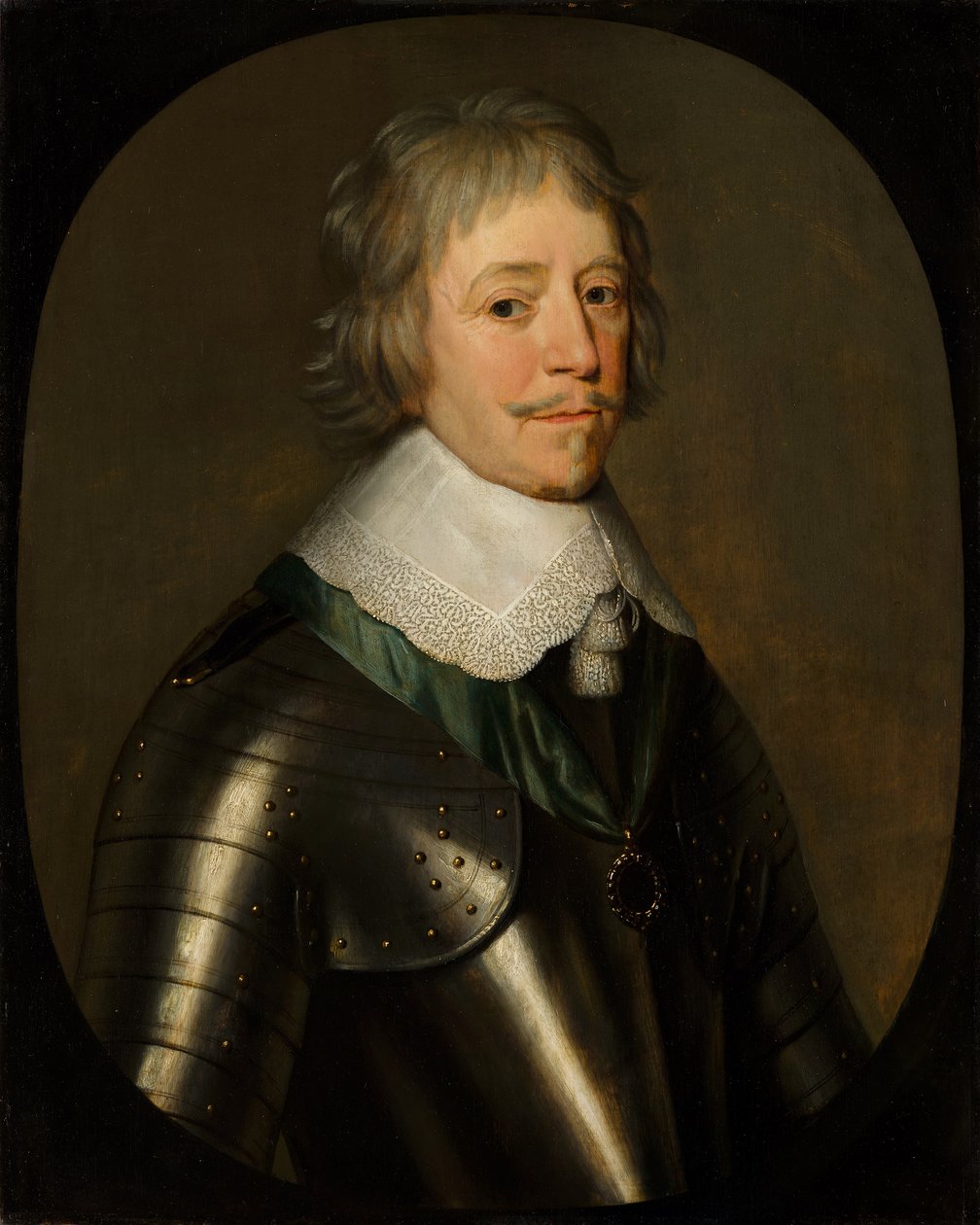 Porträtt av Fredrik Henrik (1584-1647) av After Gerard van Honthorst