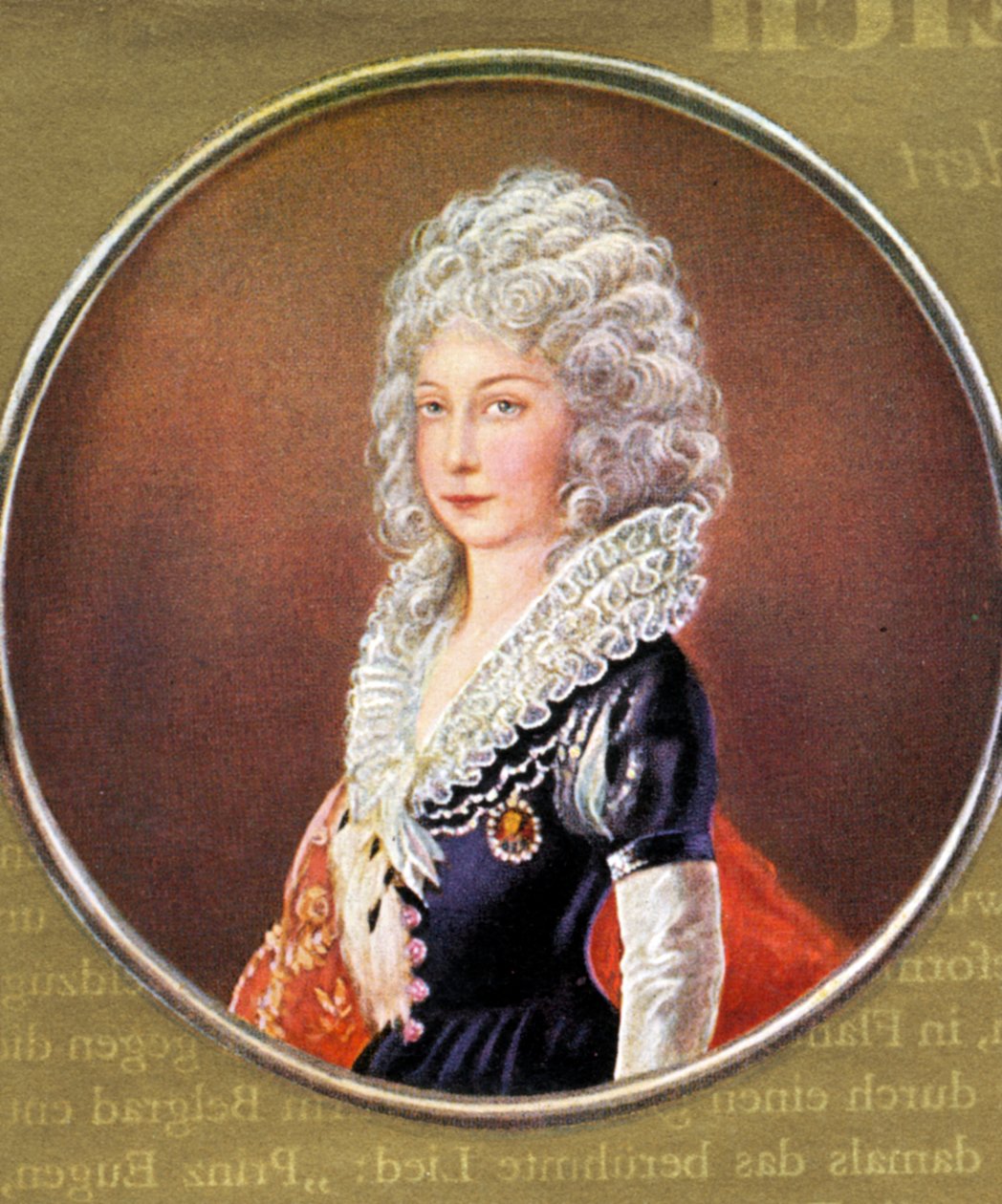 Maria Theresa Porträtt av av After Heinrich Füger