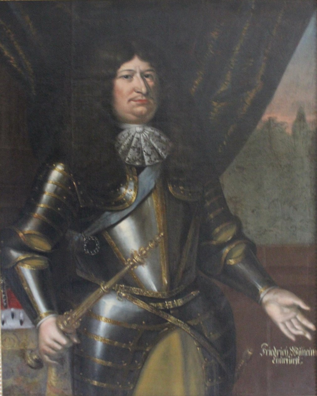 Porträtt av Fredrik Vilhelm av Brandenburg av After Jan de Baen