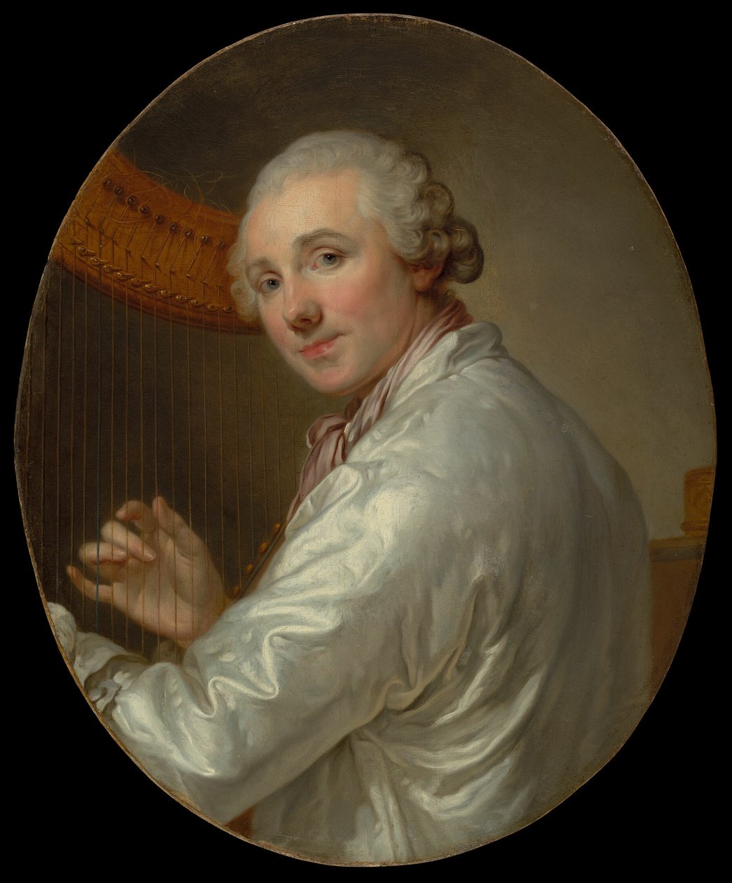 Ange Laurent de Lalive de Jully av After Jean Baptiste Greuze