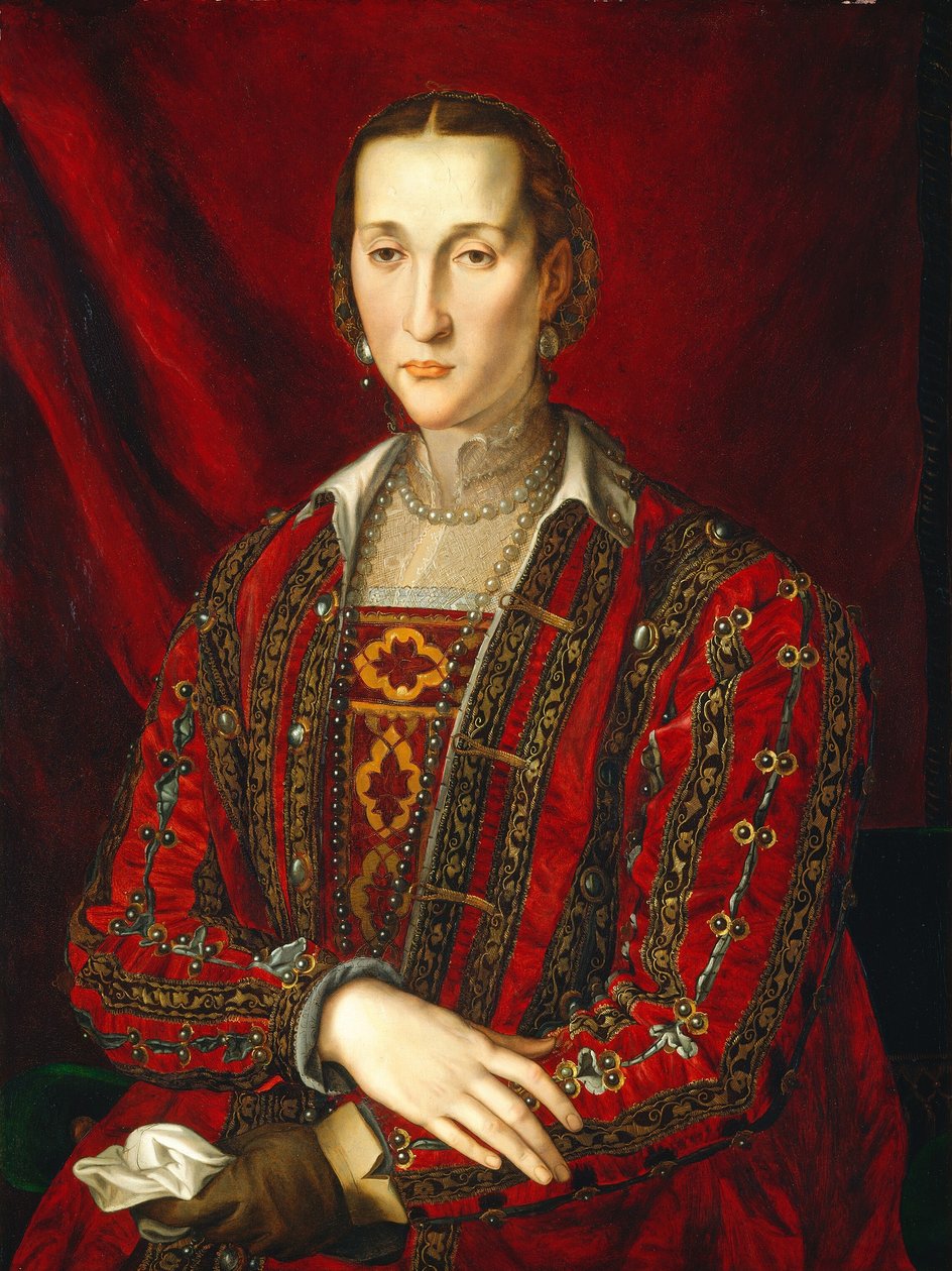 Eleonora di Toledo  av Agnolo Bronzino