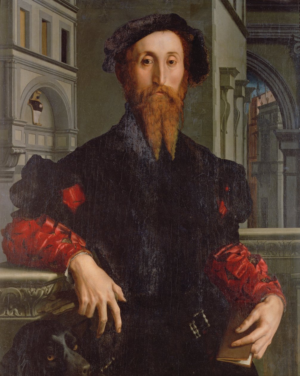 Porträtt av signor Panciatichi Bartolomeo, ca 1540 av Agnolo Bronzino